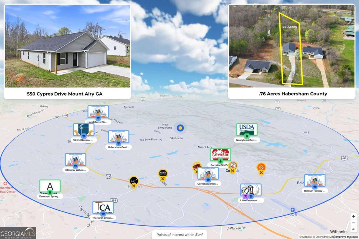 550 Cypress Drive Mount Airy GA 30563