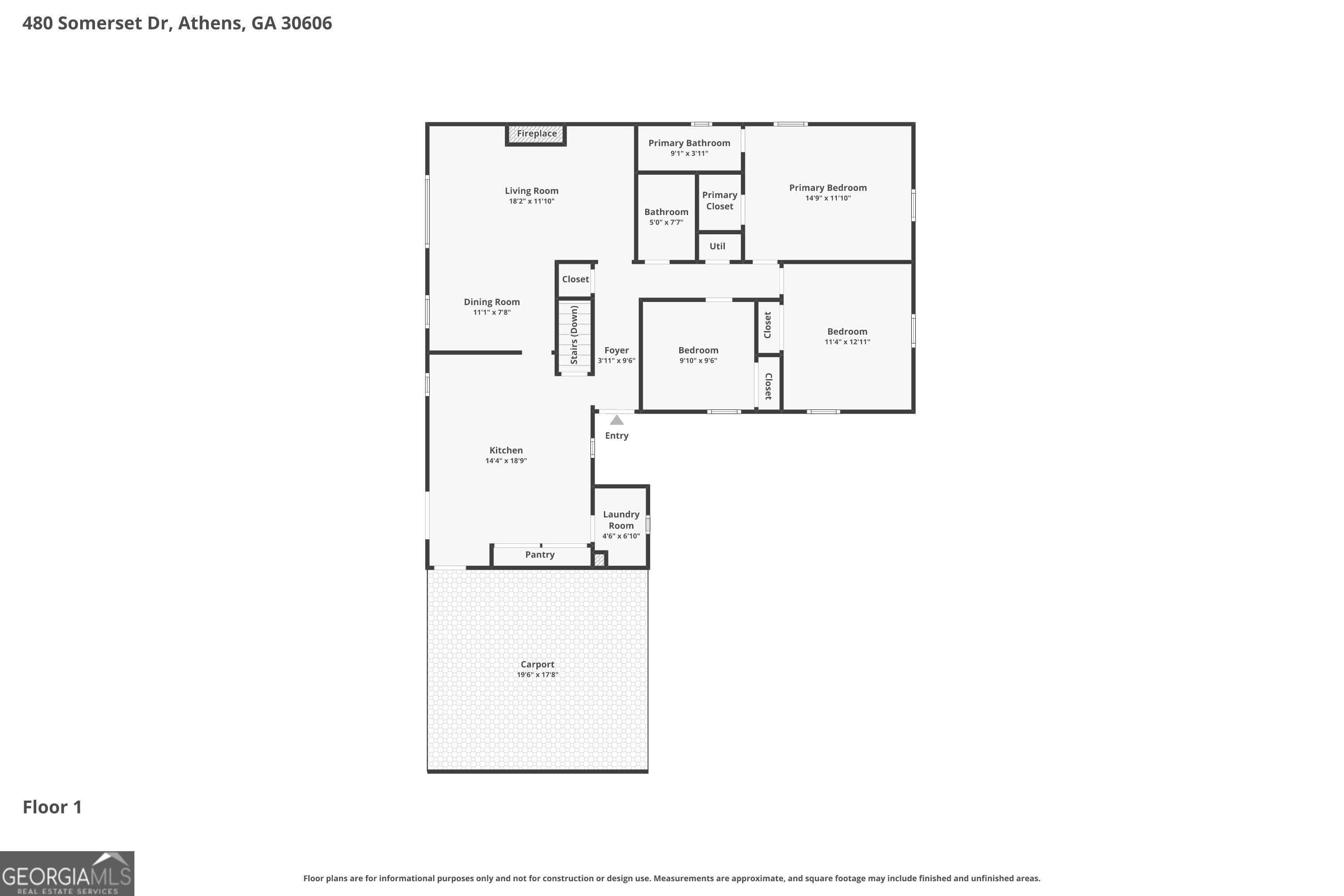 480 Somerset Drive Athens GA 30606