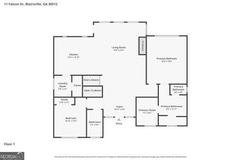 11 Falcon Drive Blairsville GA 30512