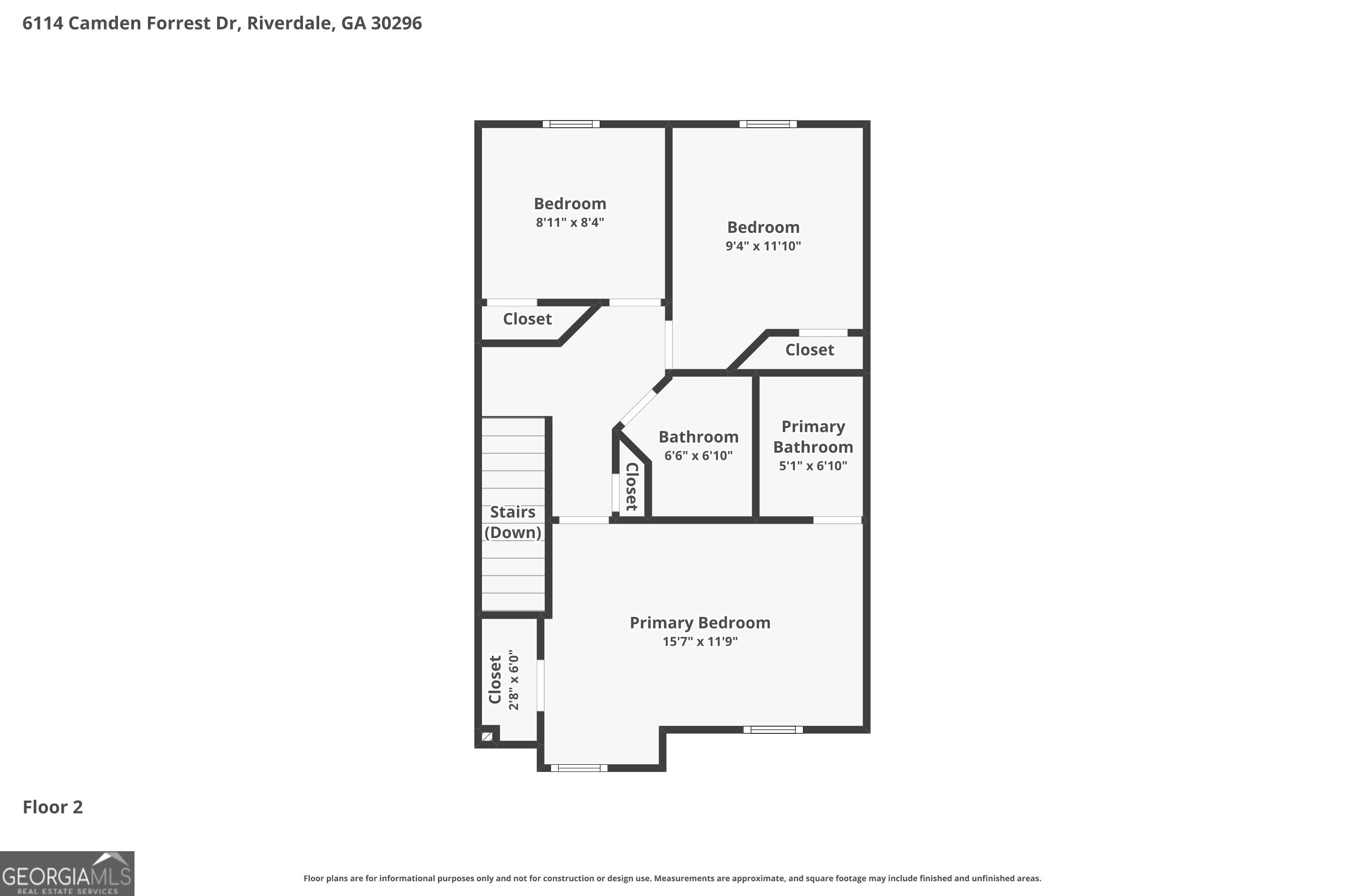 6114 Camden Forrest Drive Riverdale GA 30296