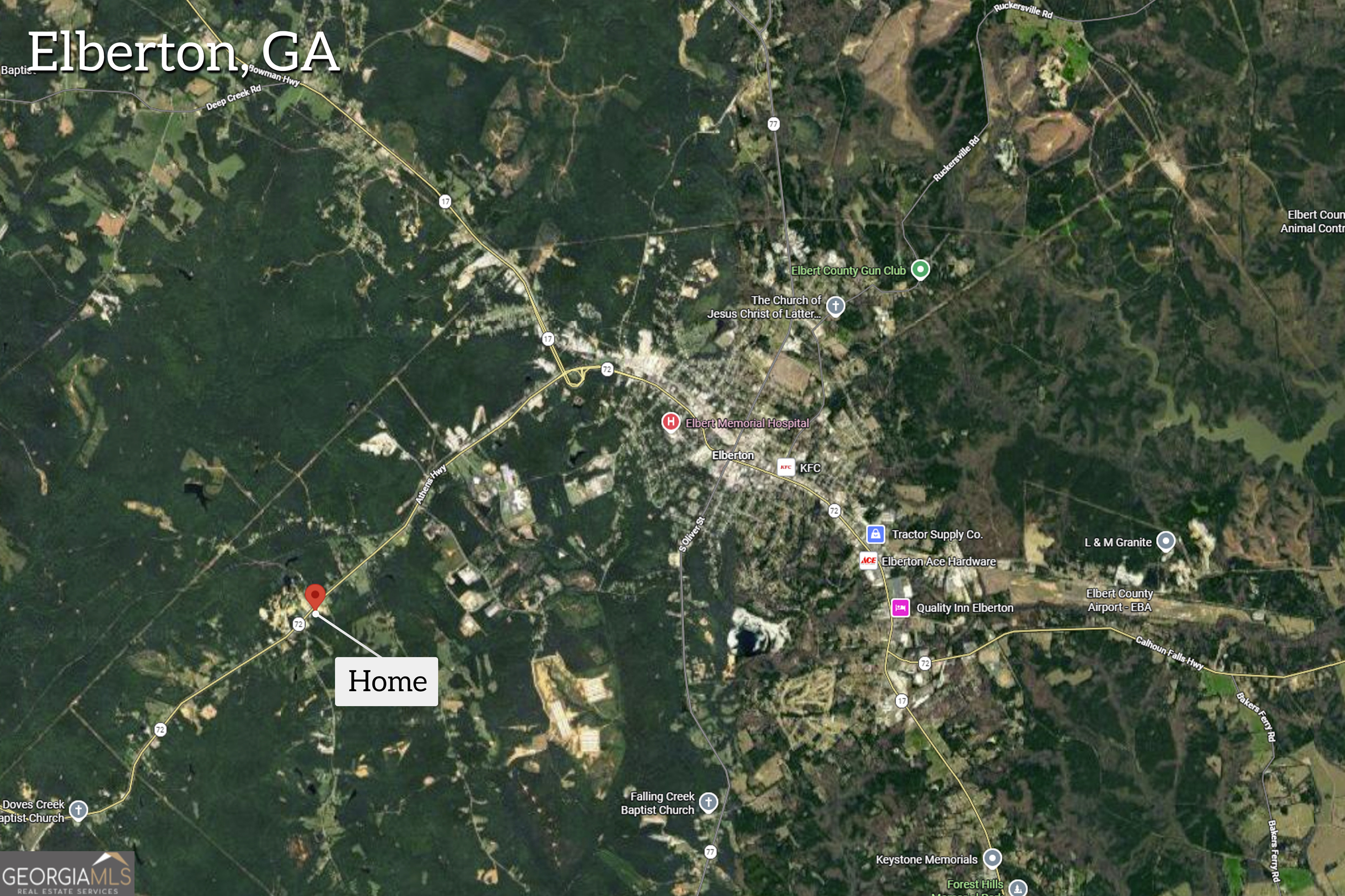 1651 Athens Highway Elberton GA 30635