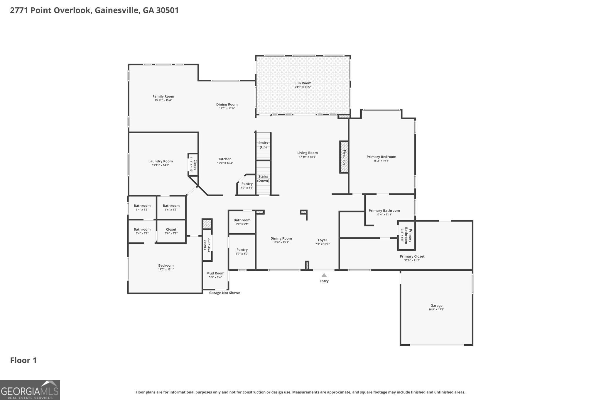 2771 Point Overlook Gainesville GA 30501