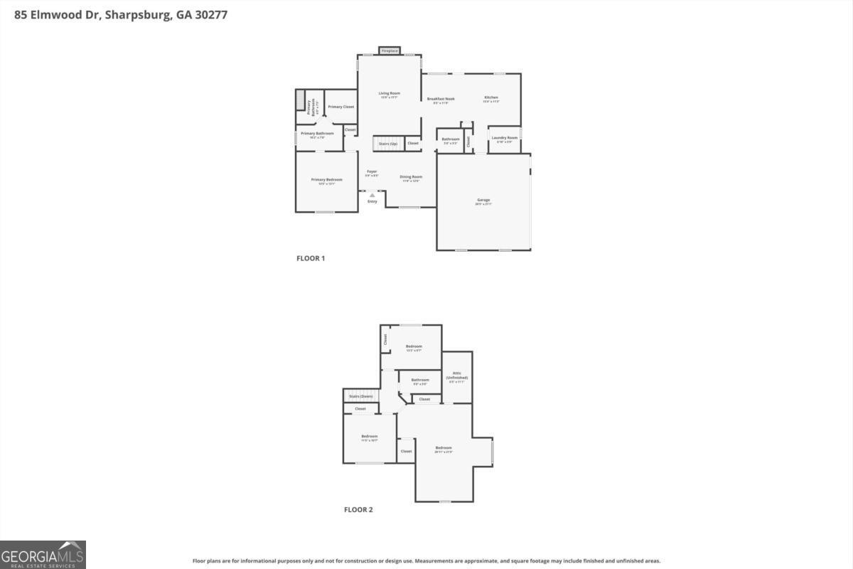 85 Elmwood Drive Sharpsburg GA 30277