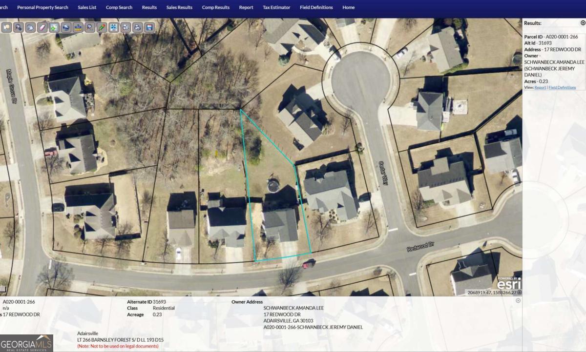17 Redwood Drive Adairsville GA 30103