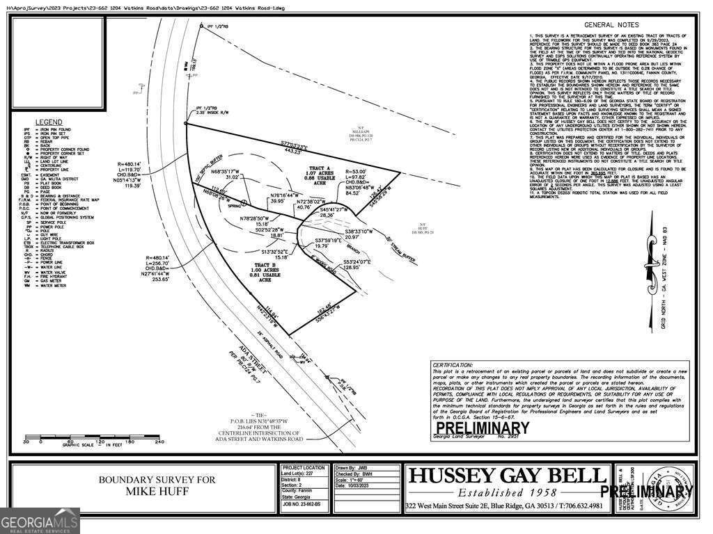 Tract A Ada Street Blue Ridge GA 30513