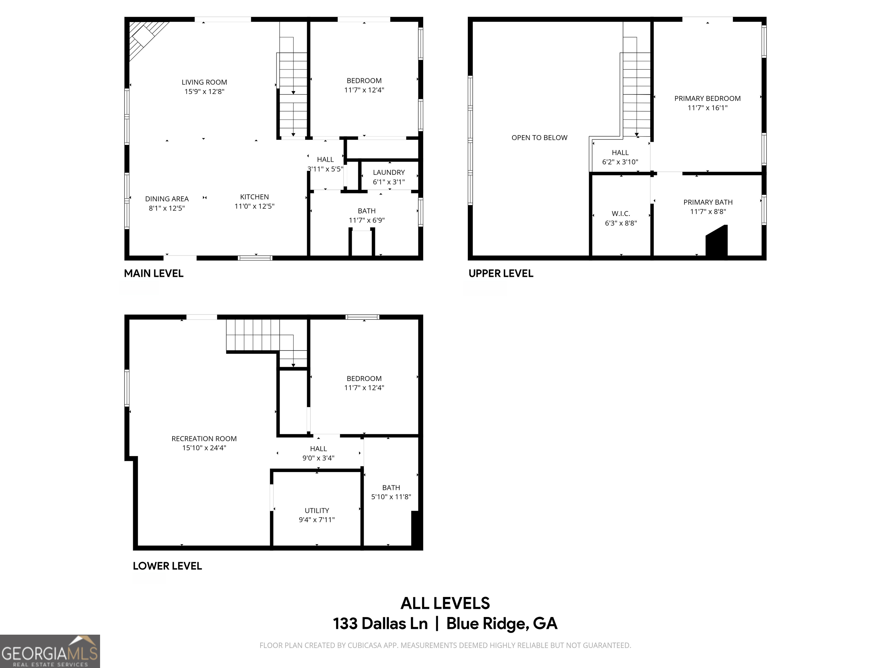 133 Dallas Lane Blue Ridge GA 30513