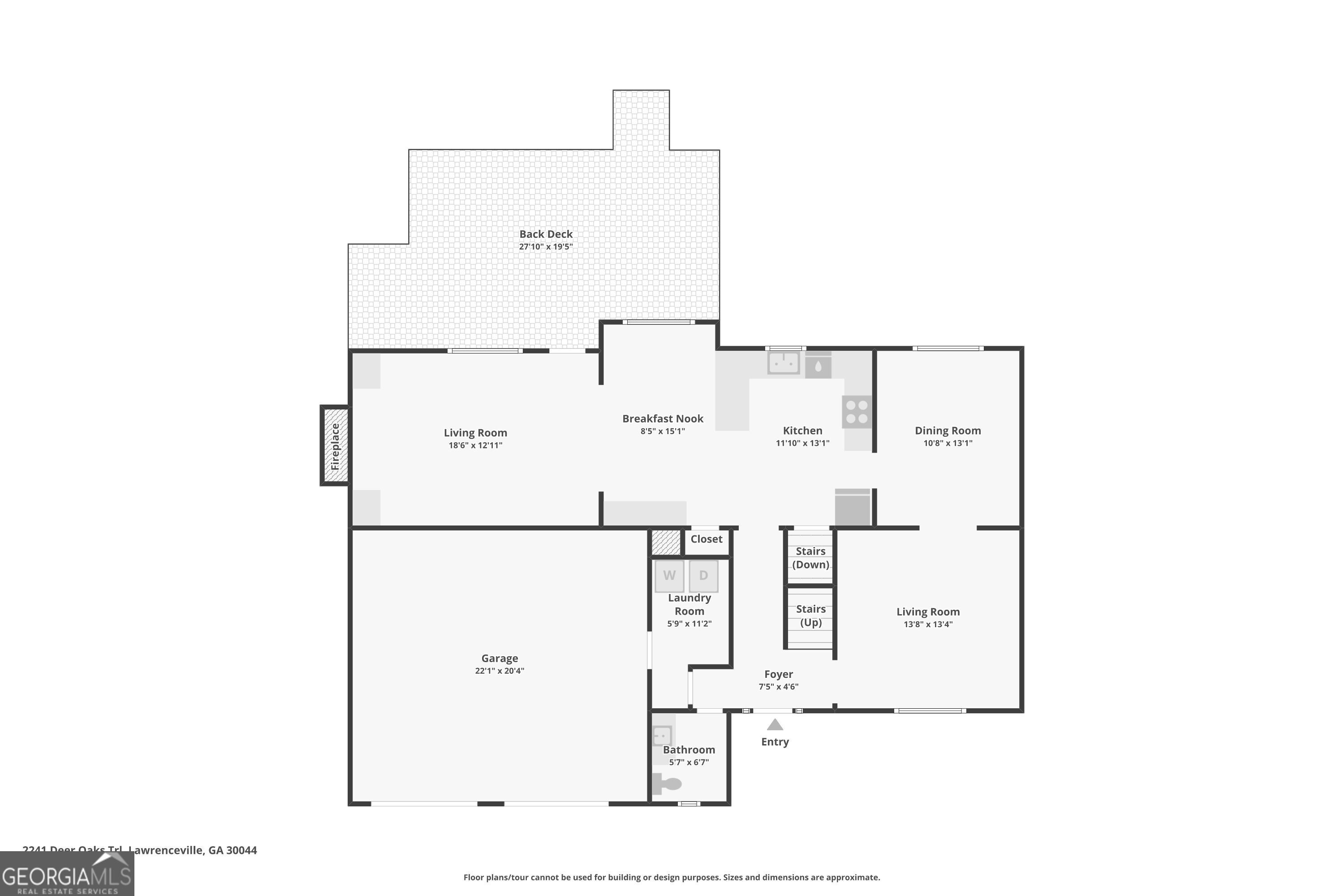 2241 Deer Oaks Trail Lawrenceville GA 30044