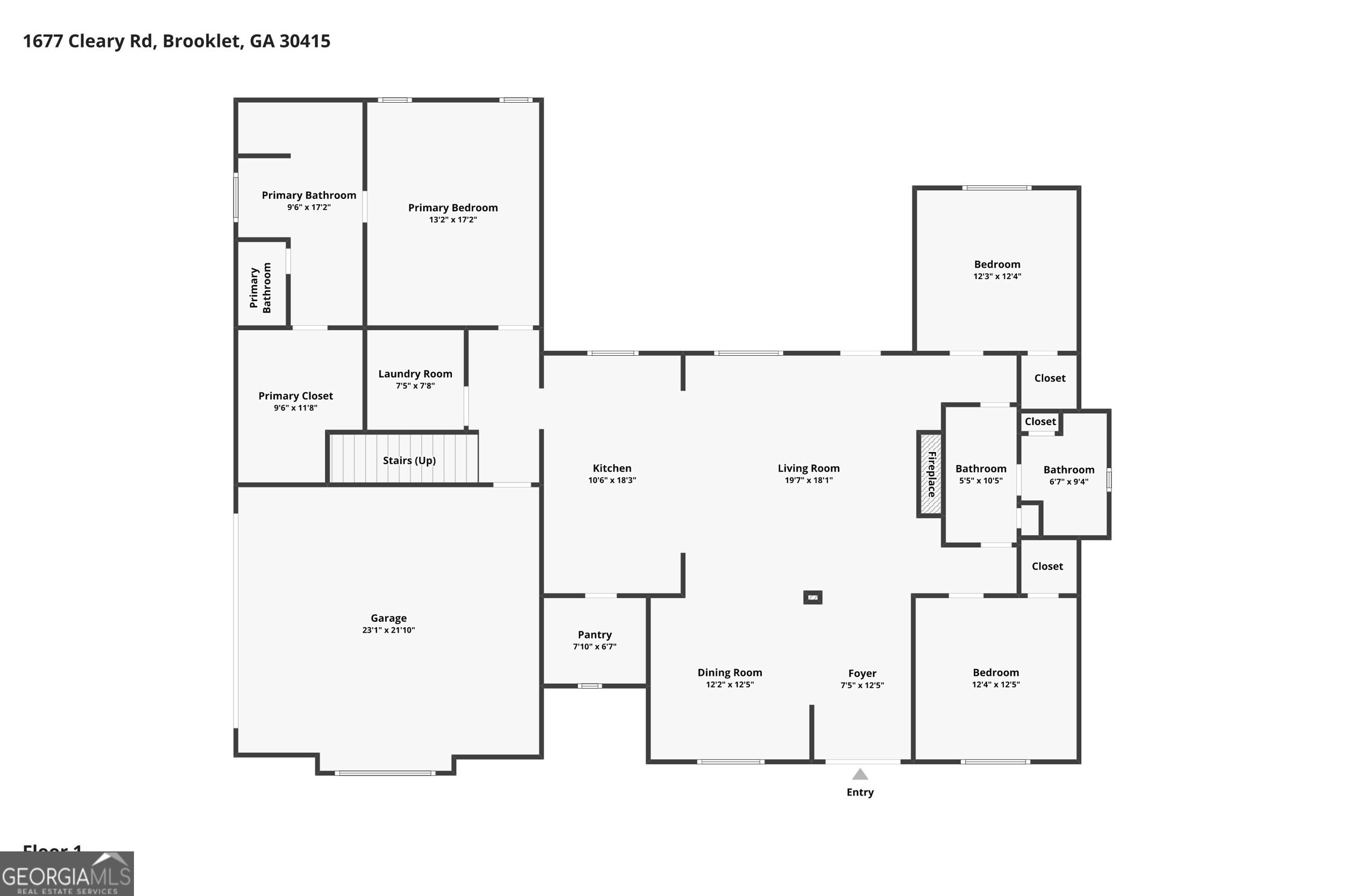 1677 Cleary Road Brooklet GA 30415