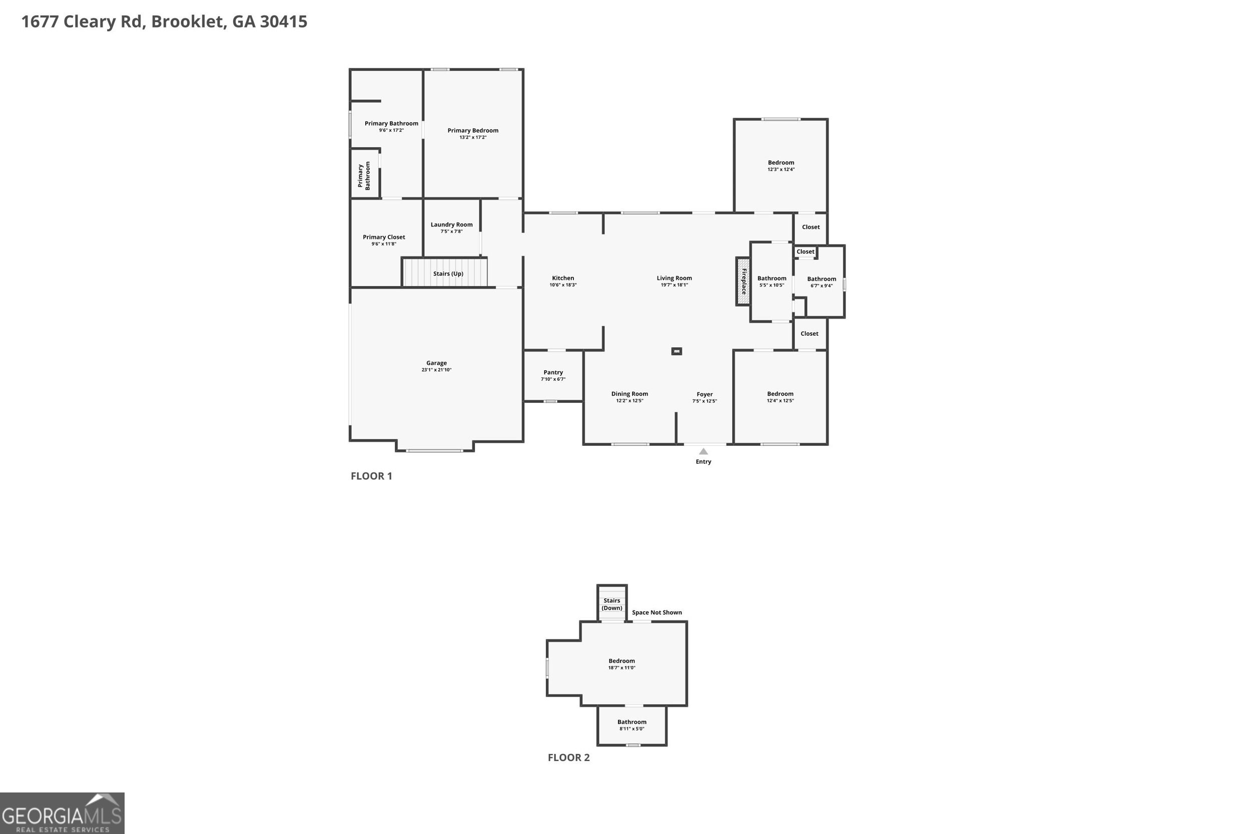 1677 Cleary Road Brooklet GA 30415