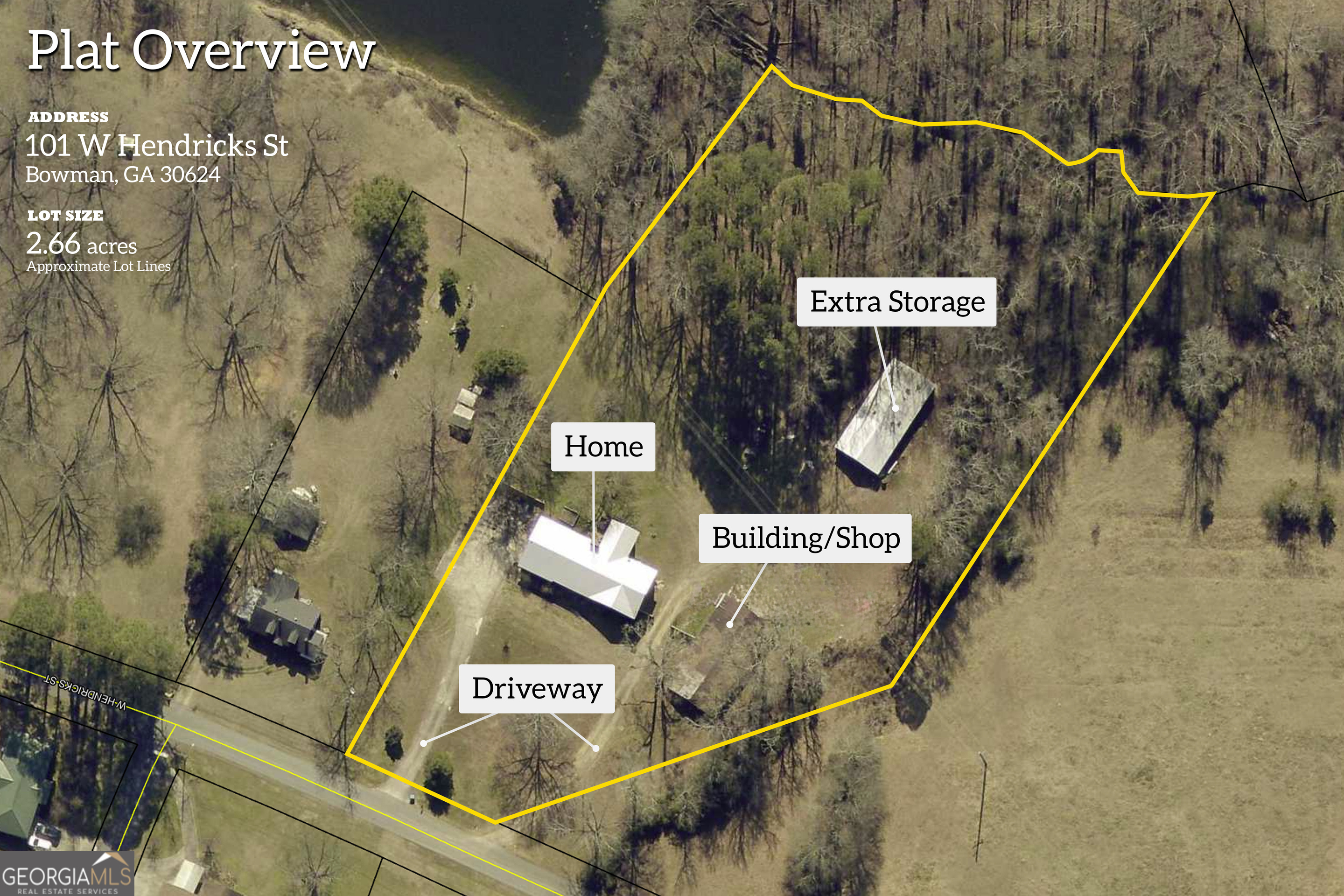 101 W Hendricks Street Bowman GA 30624