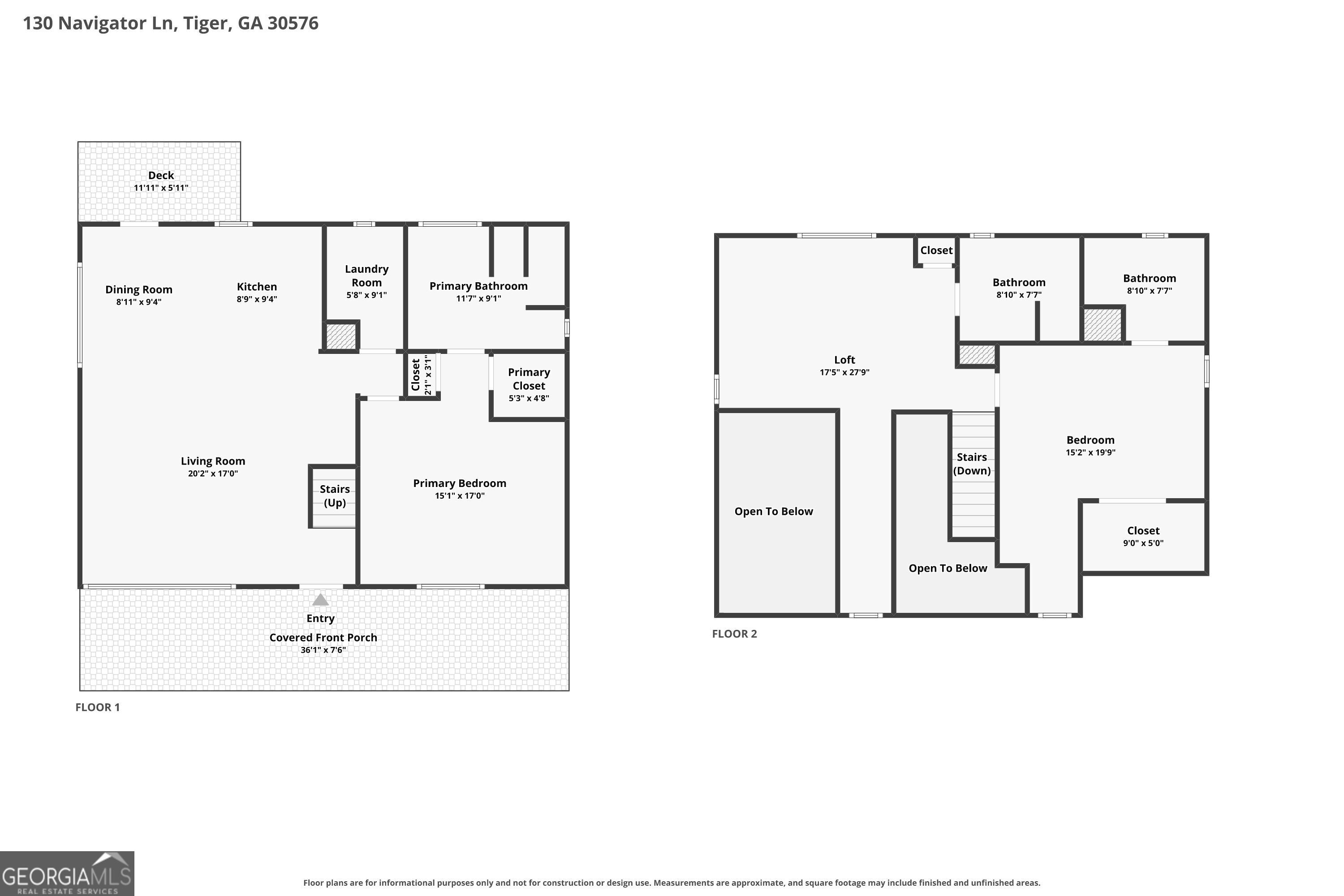 130 Navigator Lane Tiger GA 30576