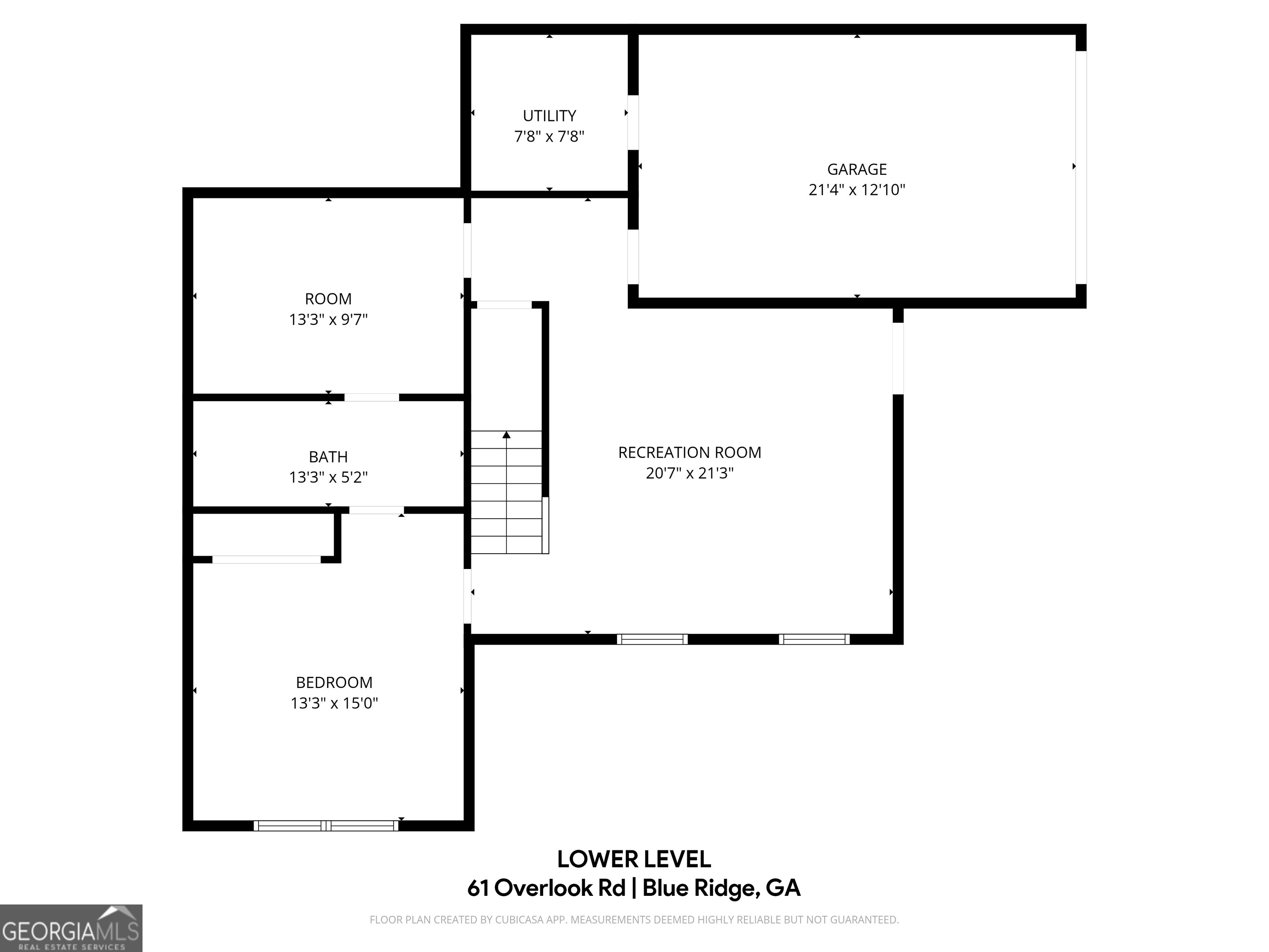 61 Overlook Road Blue Ridge GA 30513