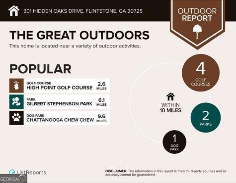 301 Hidden Oaks Drive Flintstone GA 30725