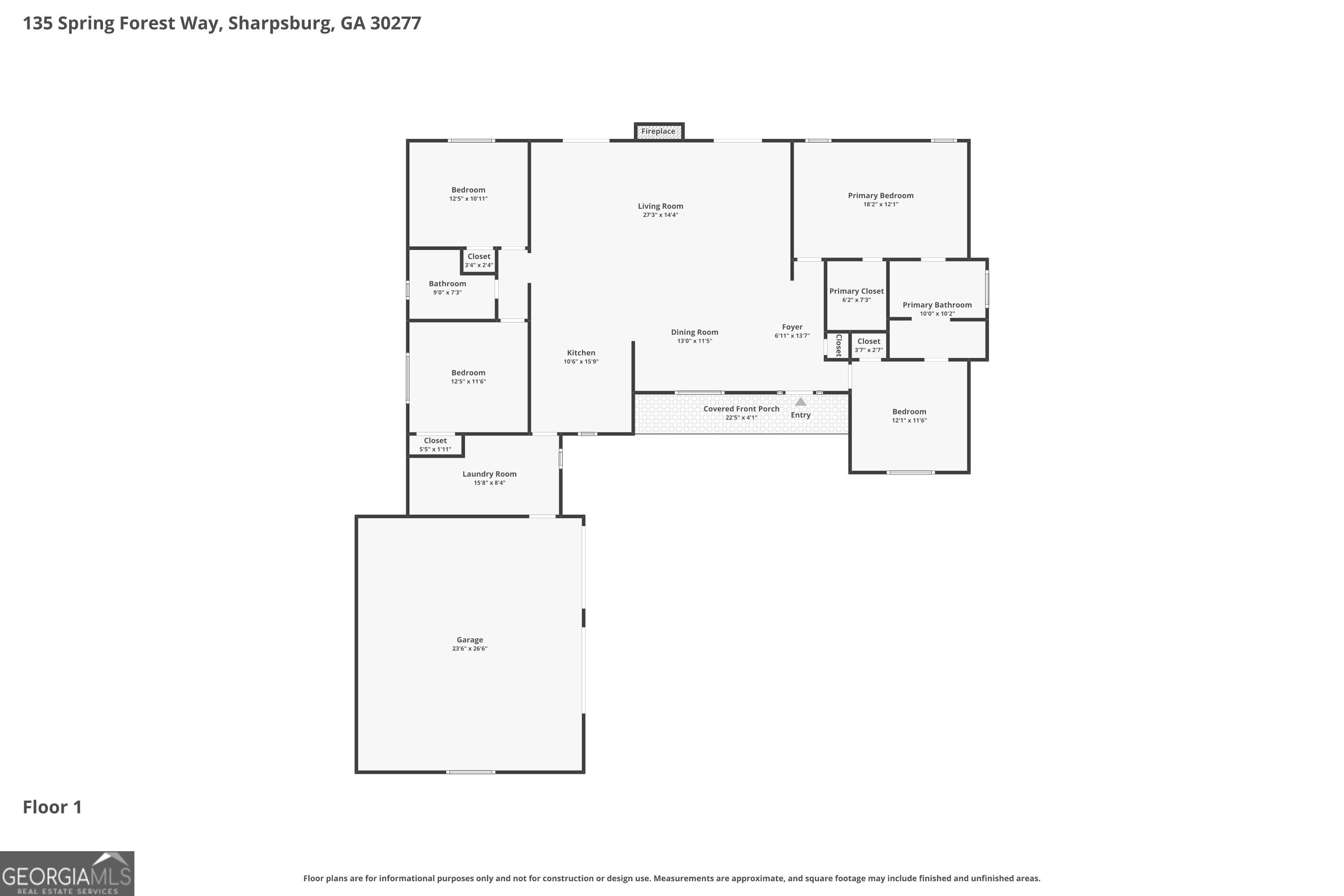 135 Spring Forest Way Sharpsburg GA 30277