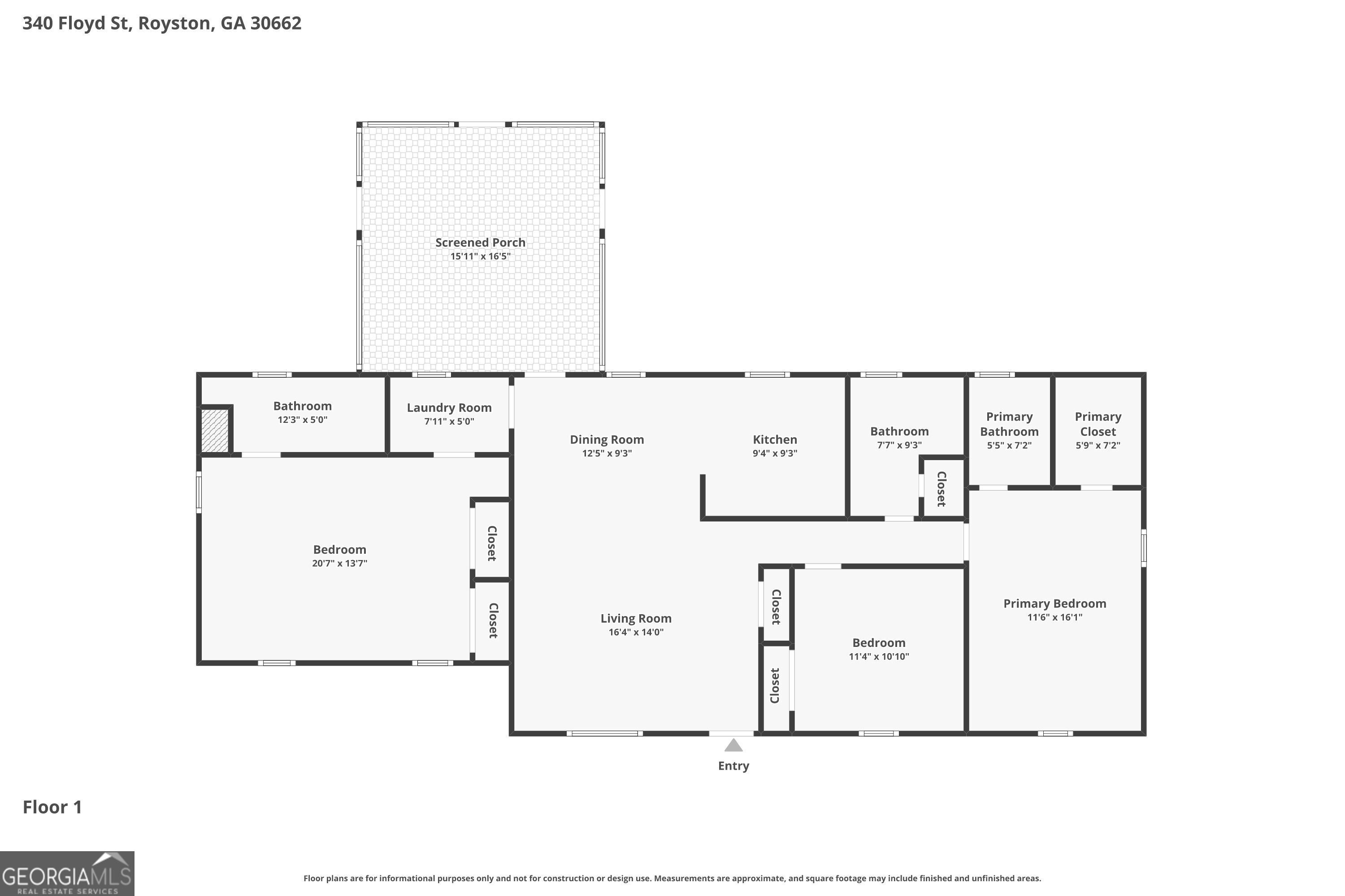 340 Floyd Street Royston GA 30662