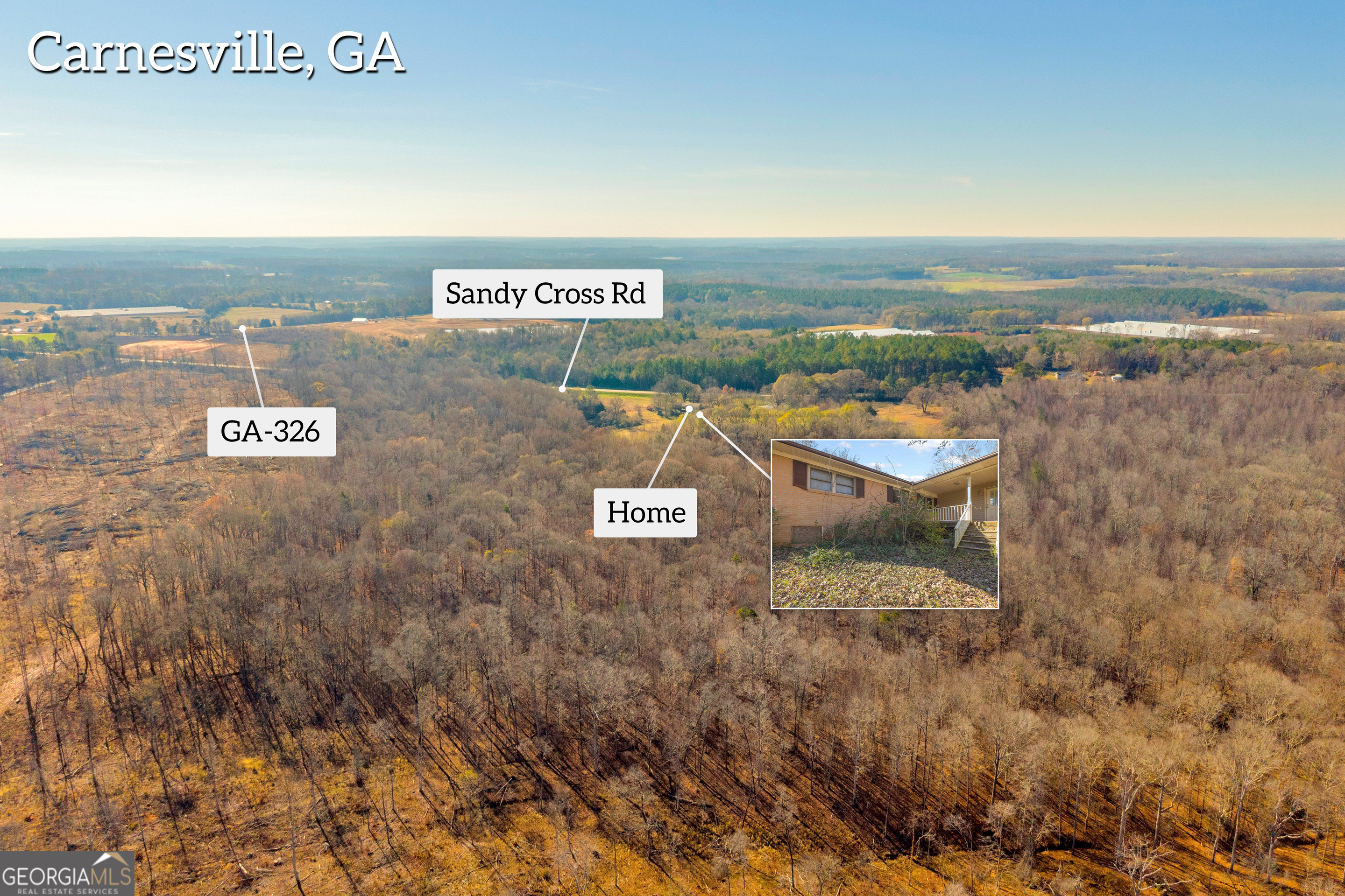 7660 Sandy Cross Road Carnesville GA 30521