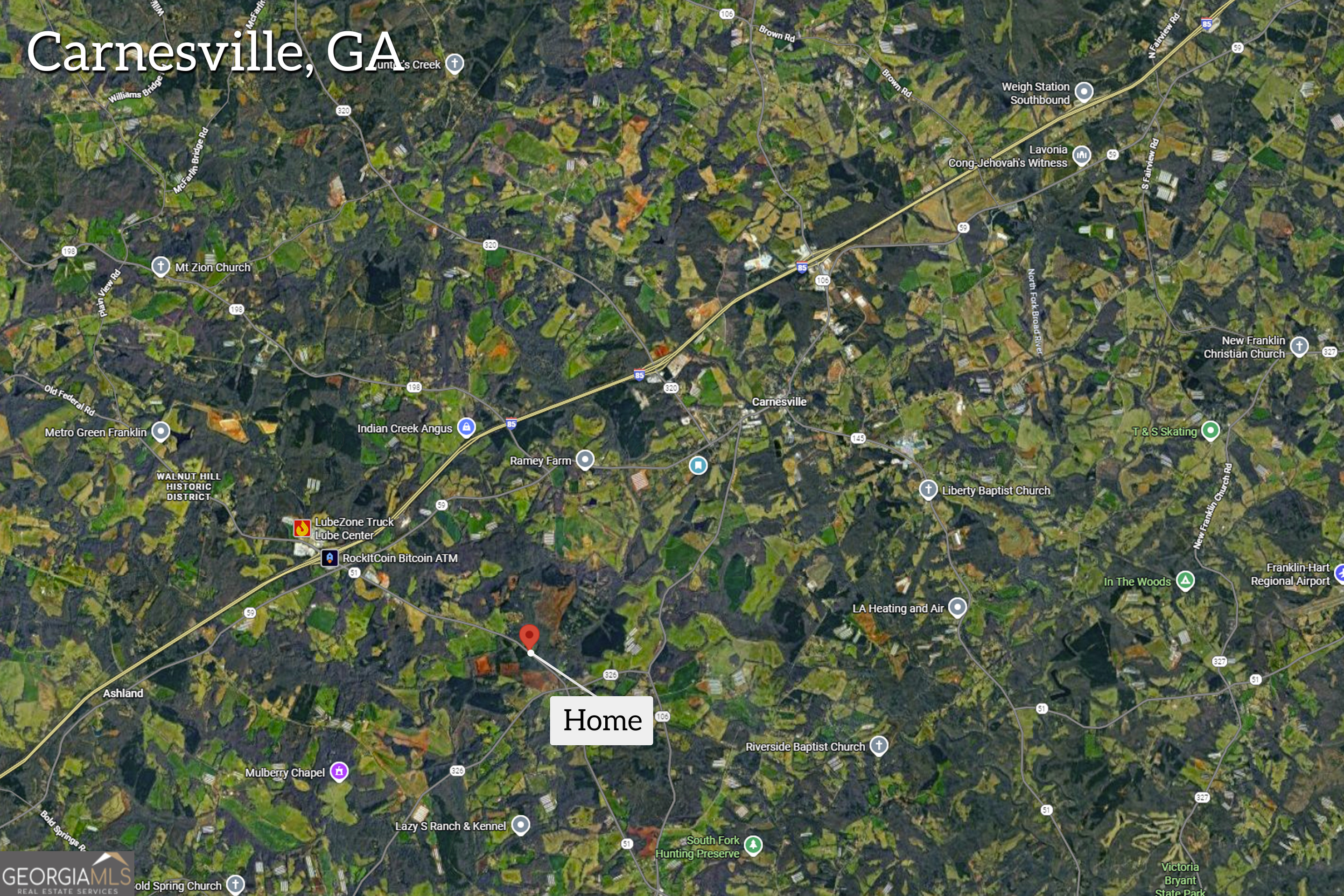 7660 Sandy Cross Road Carnesville GA 30521
