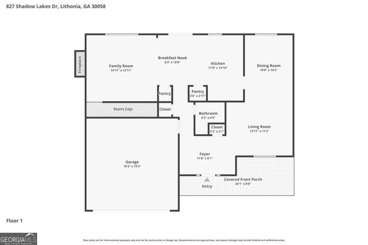 827 Shadow Lake Drive Lithonia GA 30058