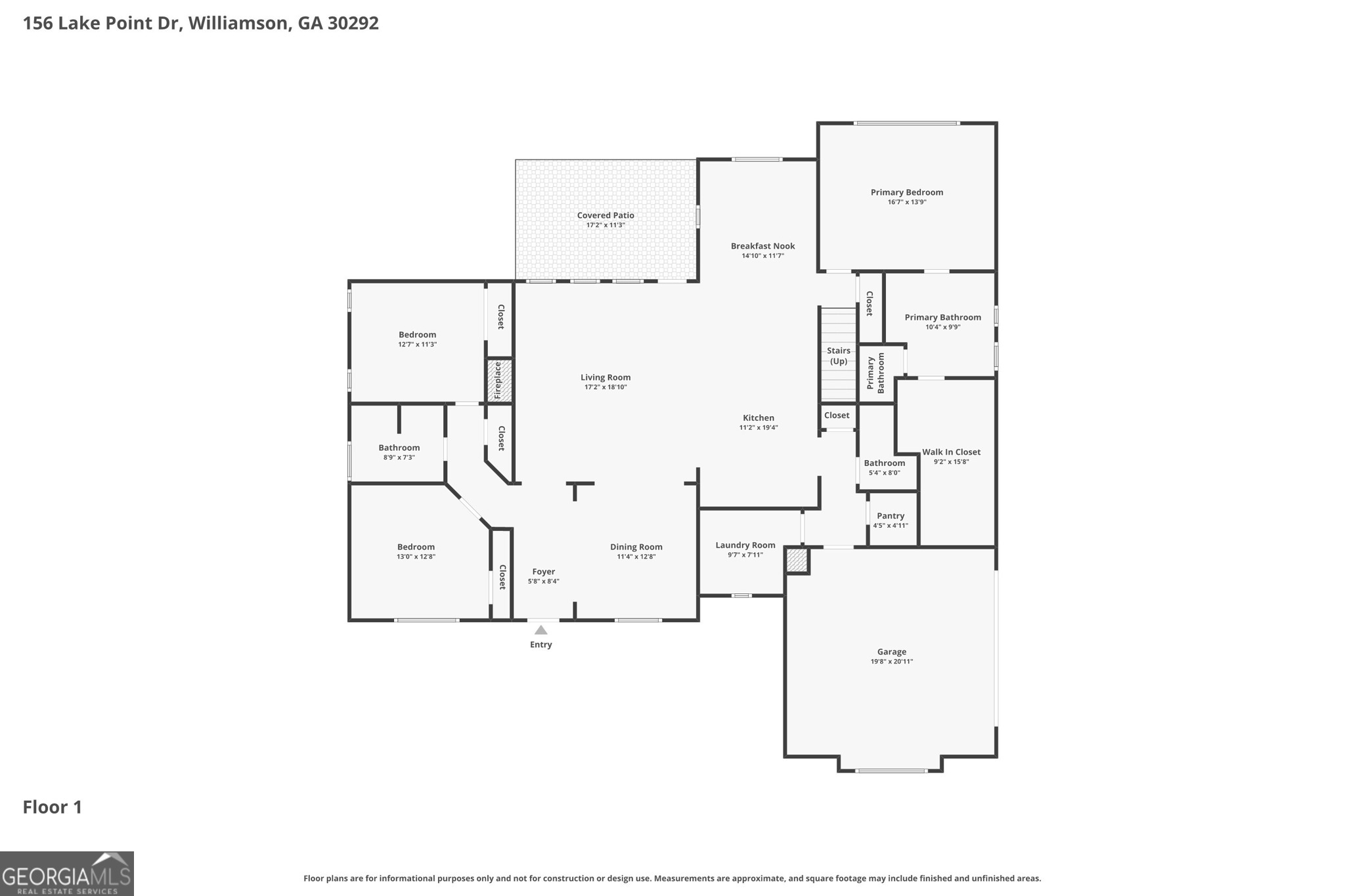 156 Lake Point Drive Williamson GA 30292