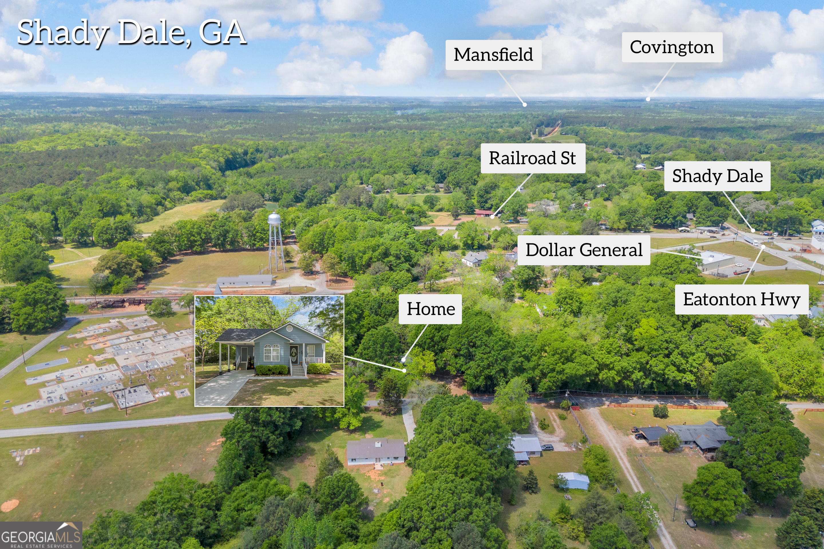391 Cemetery Street Shady Dale GA 31085