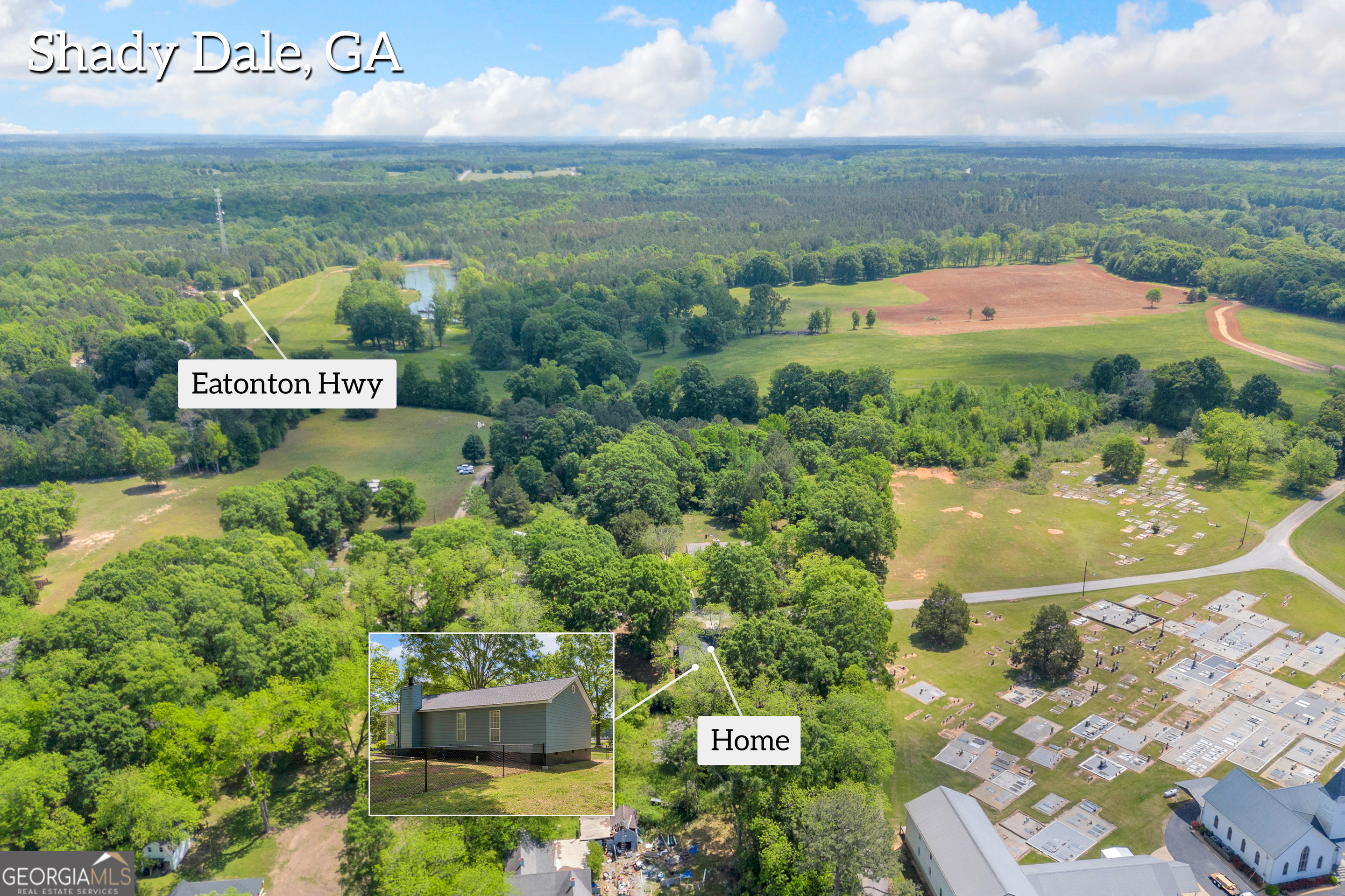 391 Cemetery Street Shady Dale GA 31085