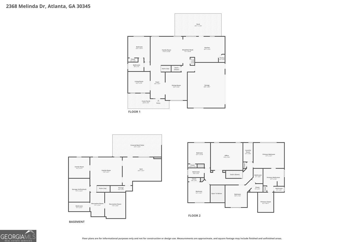 2368 Melinda Drive NE Atlanta GA 30345