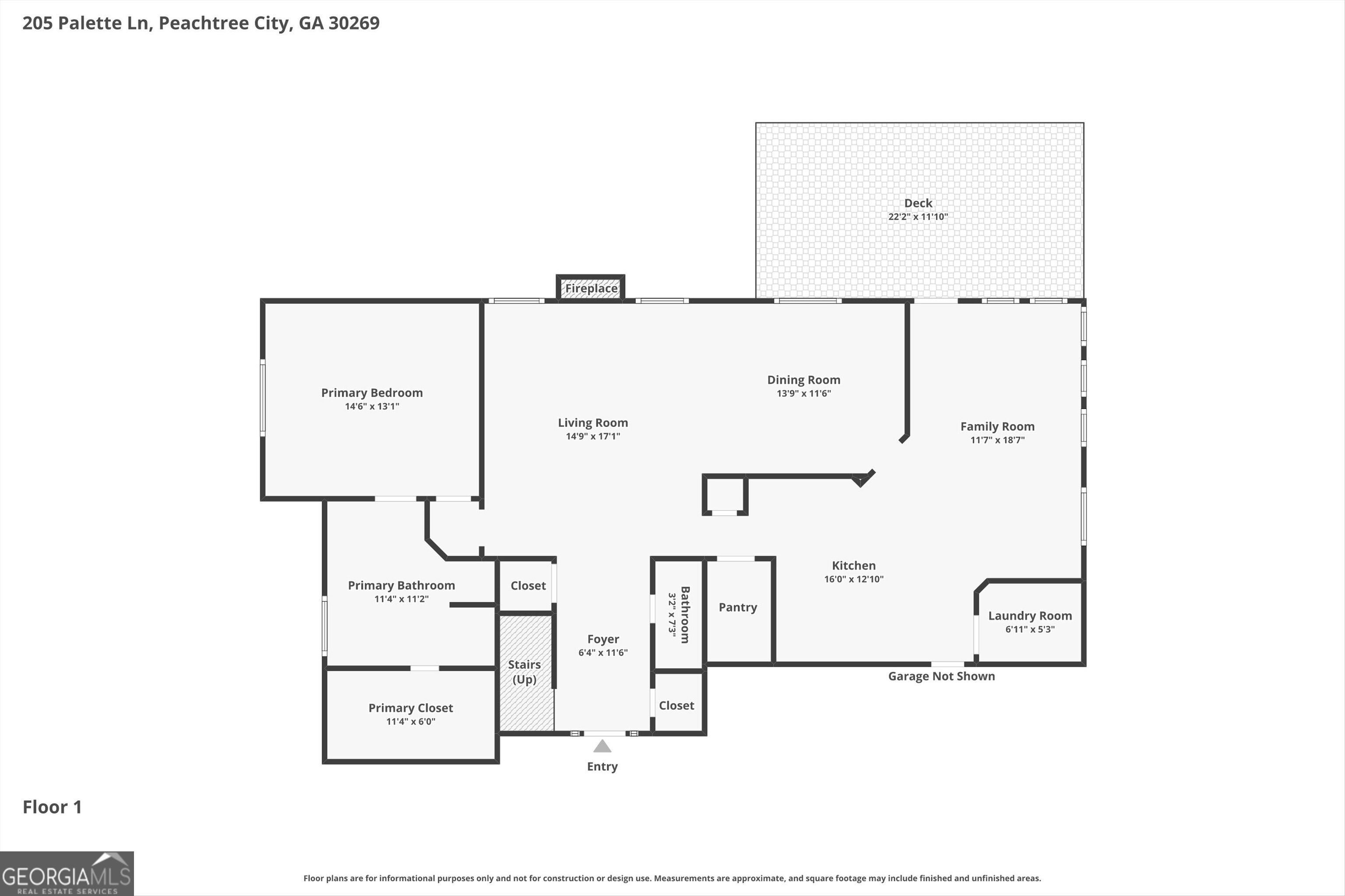 205 Palette Lane Peachtree City GA 30269