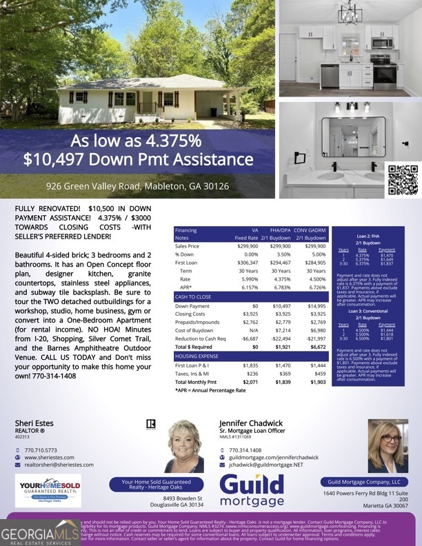 926 Green Valley Road SW Mableton GA 30126