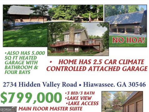 2734 Hidden Valley Road Hiawassee GA 30546