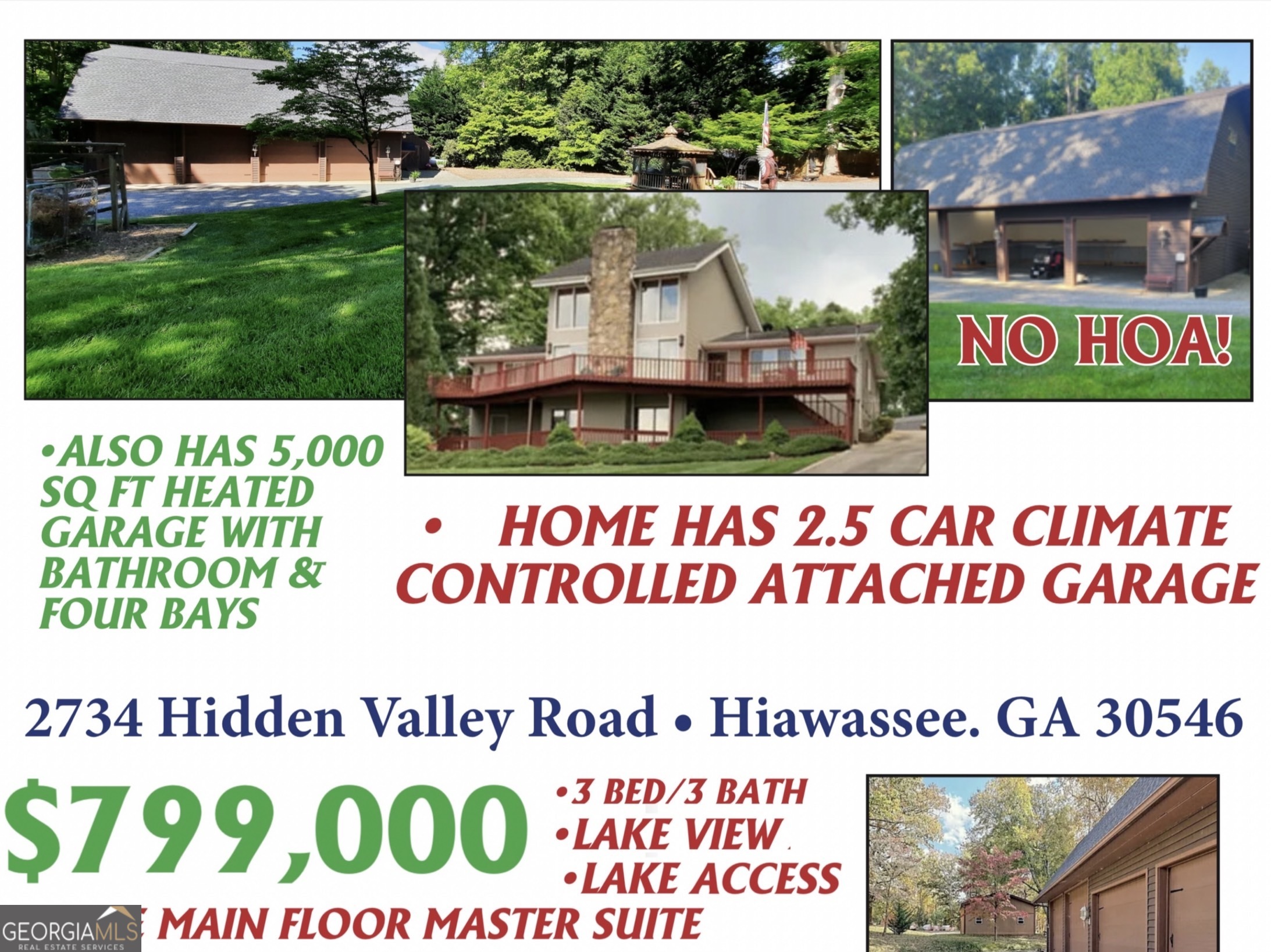 2734 Hidden Valley Road Hiawassee GA 30546