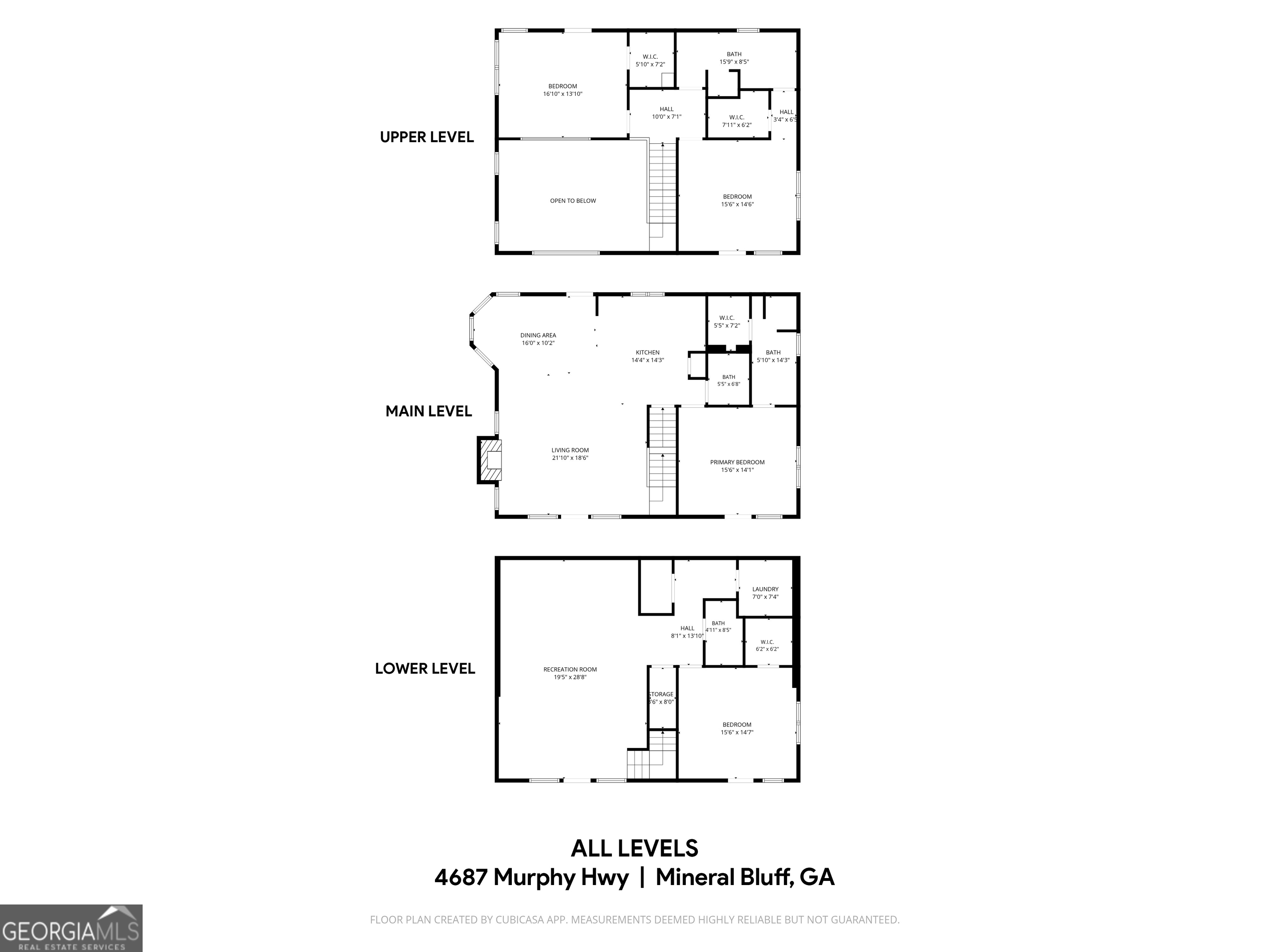 4687 Murphy Highway Mineral Bluff GA 30559
