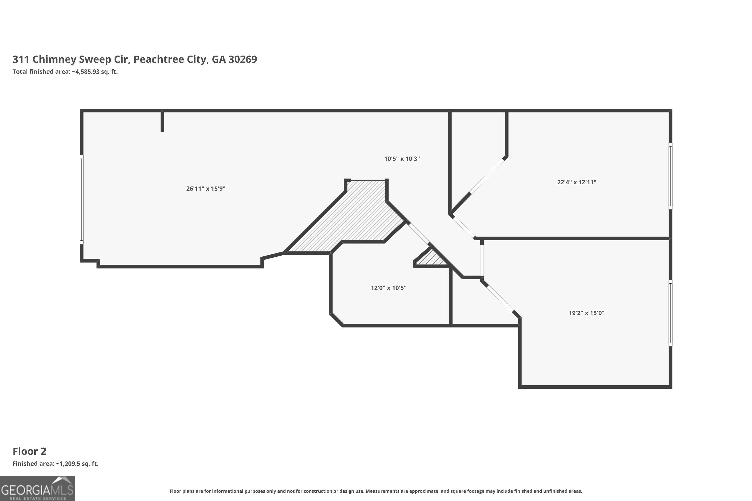 311 Chimney Sweep Circle Peachtree City GA 30269