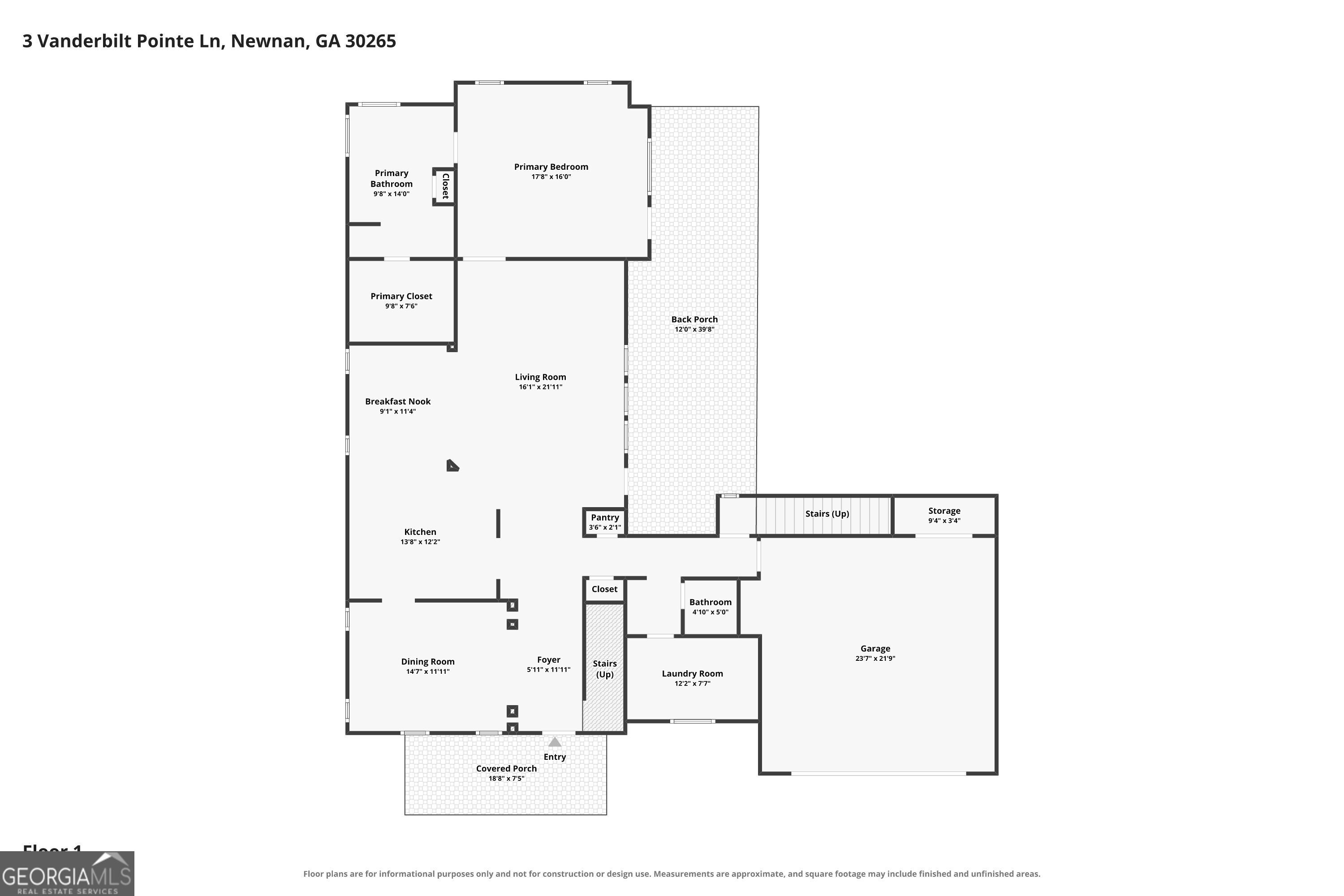 3 Vanderbilt Pointe Lane Newnan GA 30265