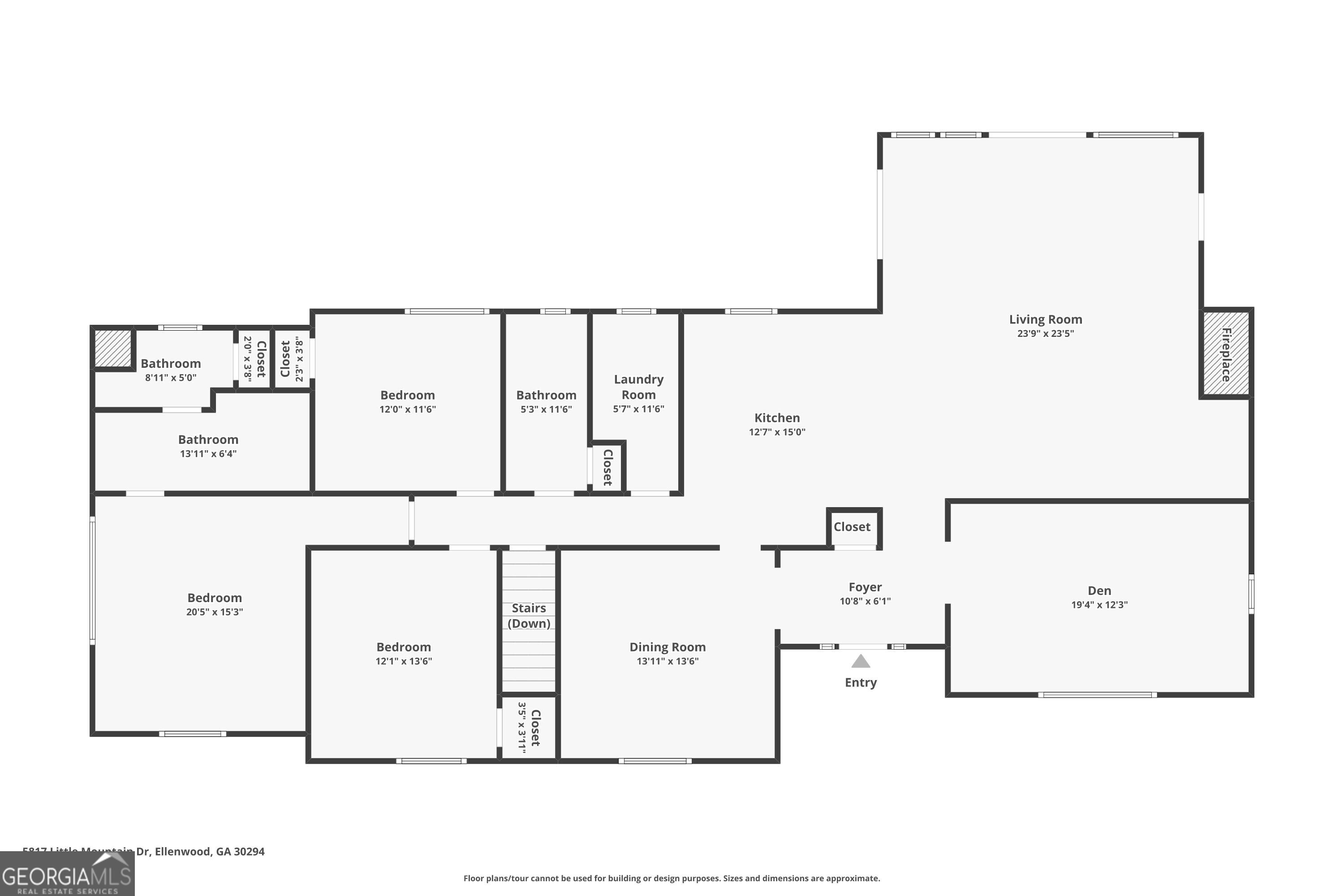 5817 Little Mountain Drive Ellenwood GA 30294