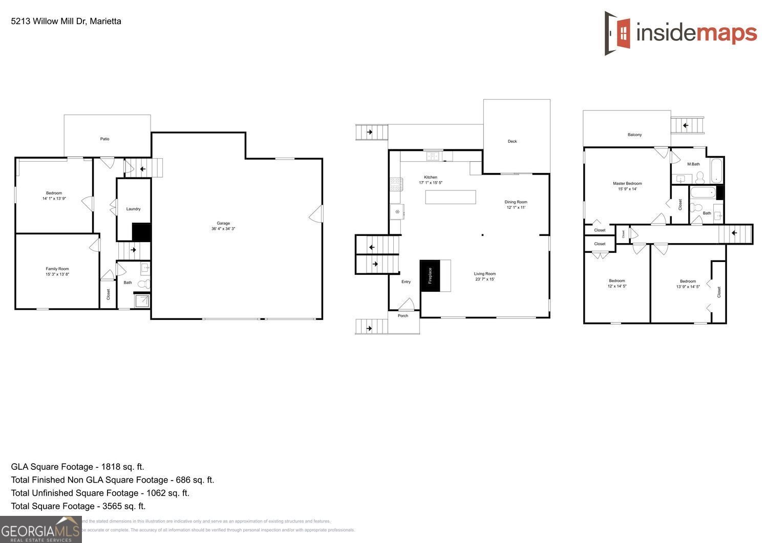 5213 Willow Mill Drive Marietta GA 30068