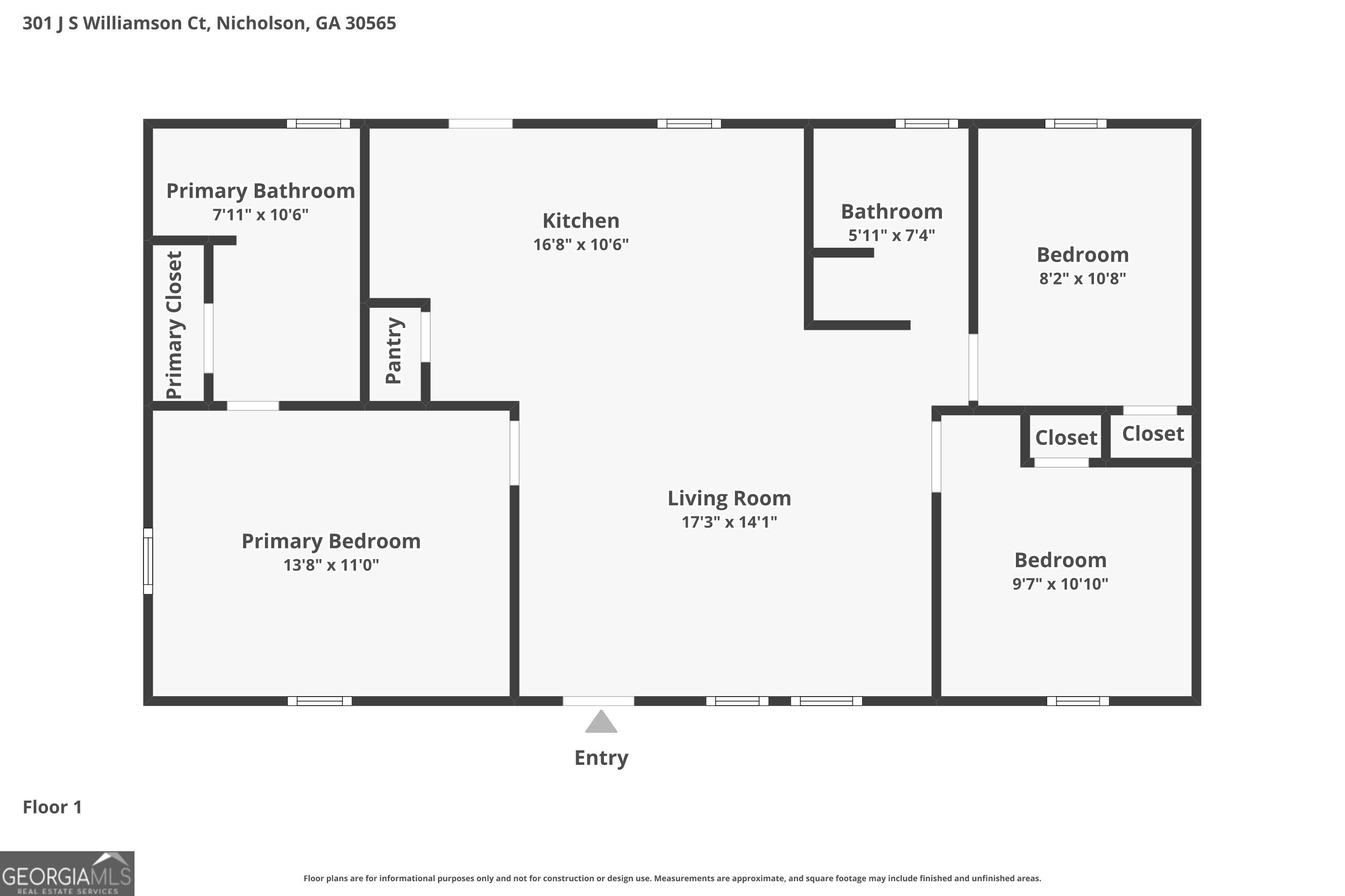 301 J S Williamson Court Nicholson GA 30565