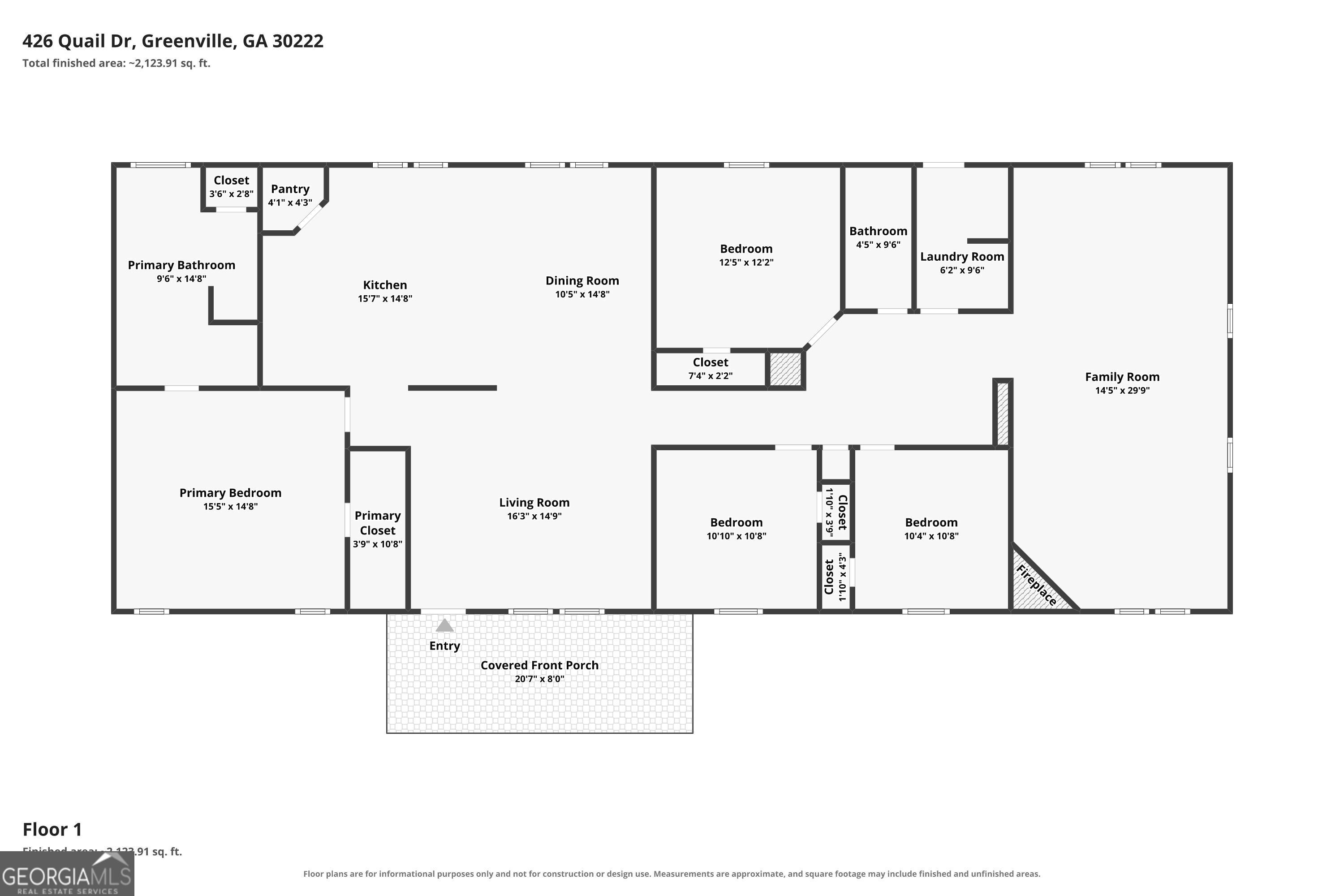 426 Quail Drive Greenville GA 30222