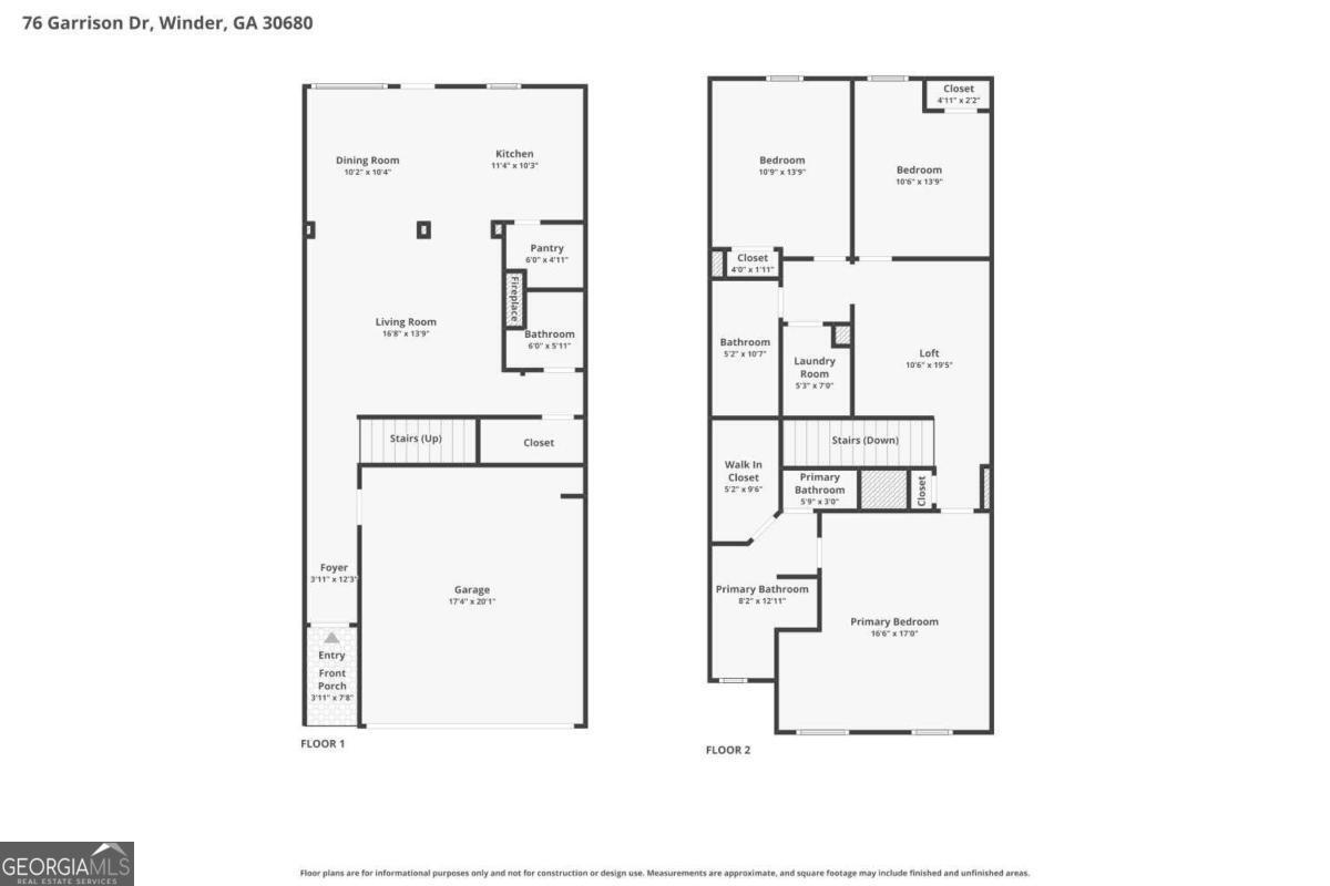 76 Garrison Drive Winder GA 30680