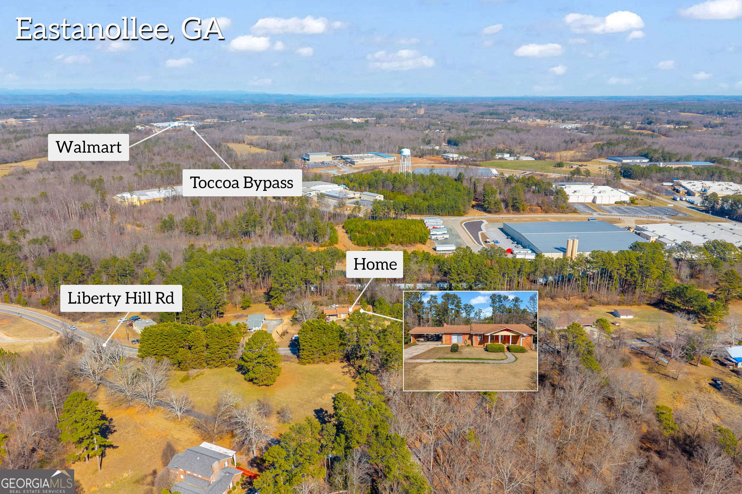 2671 Liberty Hill Road Eastanollee GA 30538