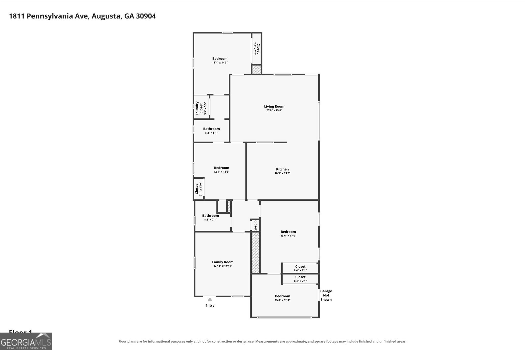 1811 Pennsylvania Avenue Augusta GA 30904