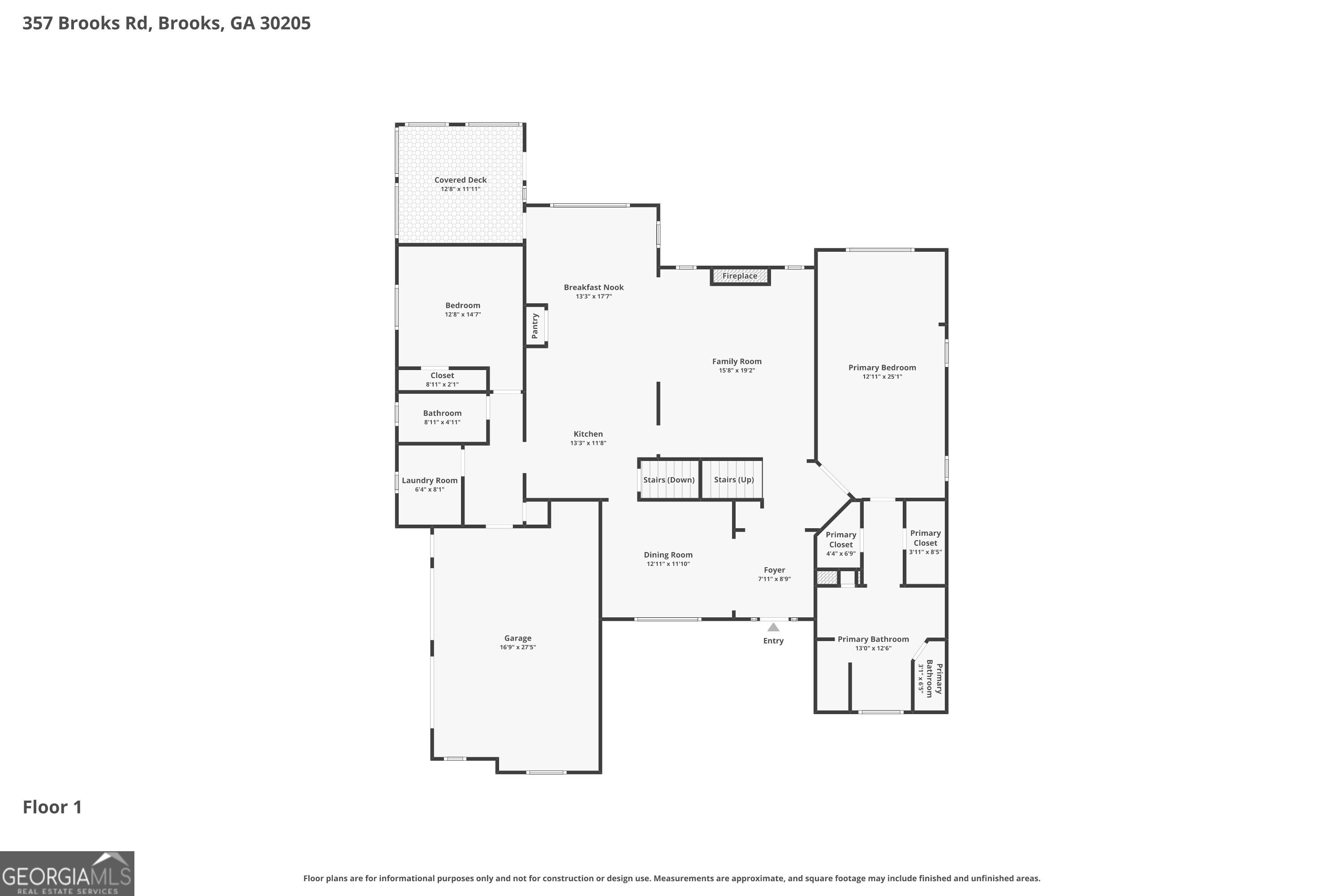357 Brooks Road Brooks GA 30205