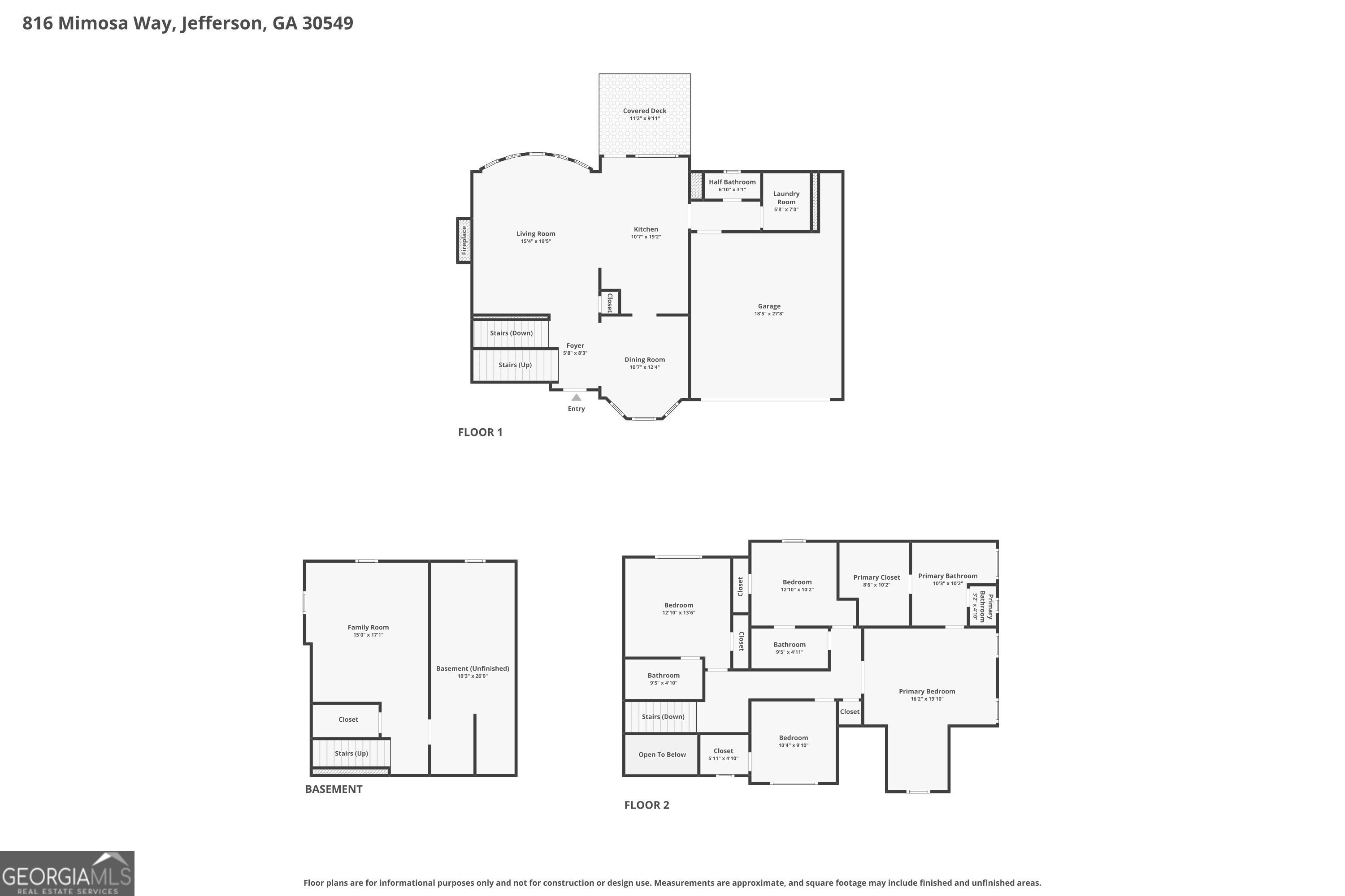 816 Mimosa Way Jefferson GA 30549