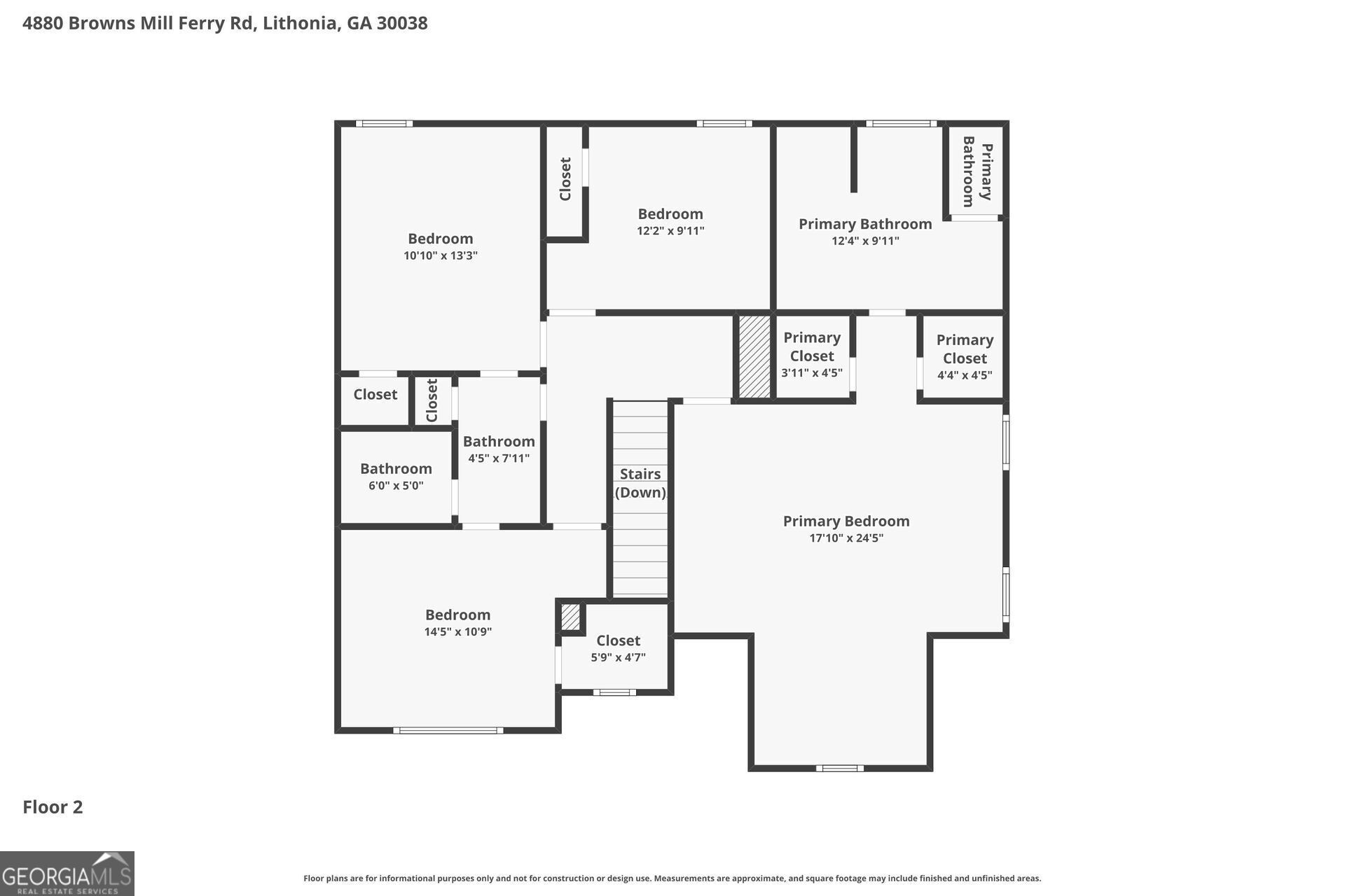 4880 Browns Mill Ferry Road Lithonia GA 30038
