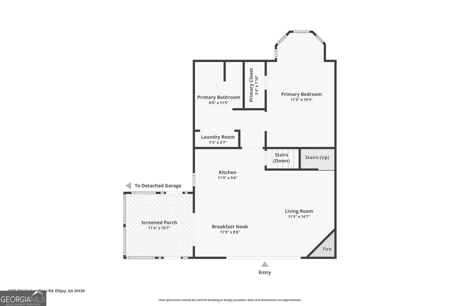 1399 Old Parker Place Road Ellijay GA 30536