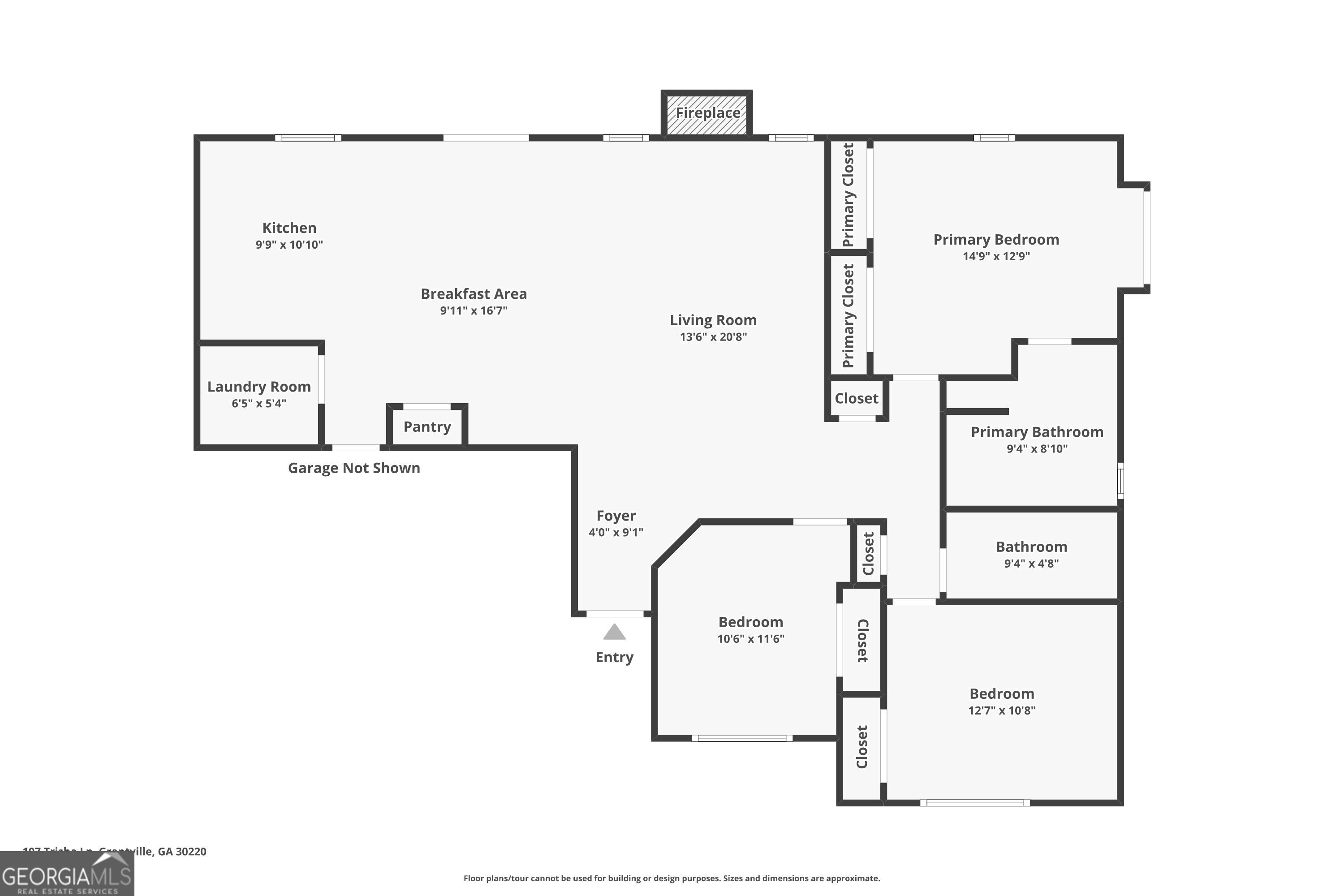 107 Trisha Lane Grantville GA 30220