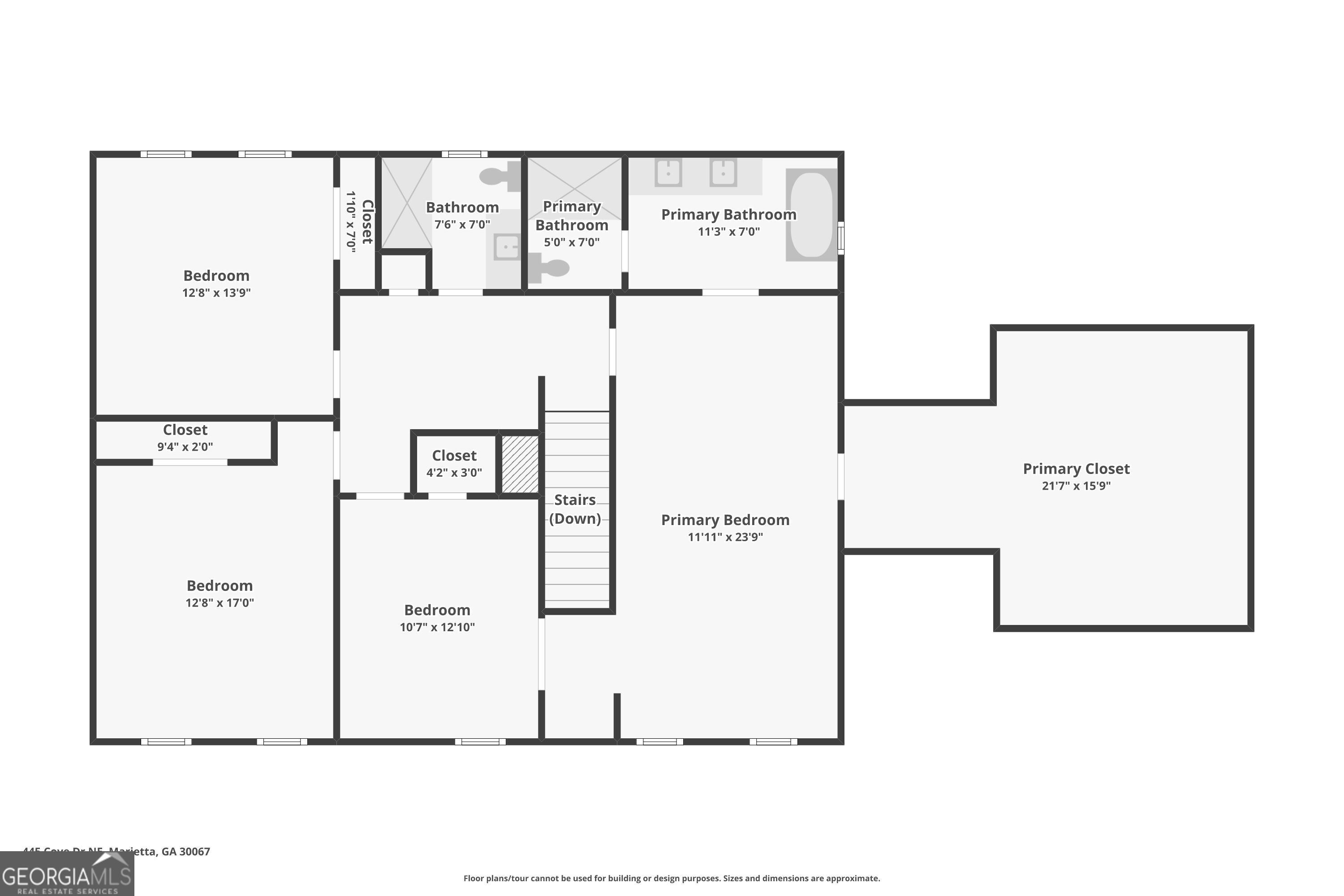 445 Cove Drive NE Marietta GA 30067