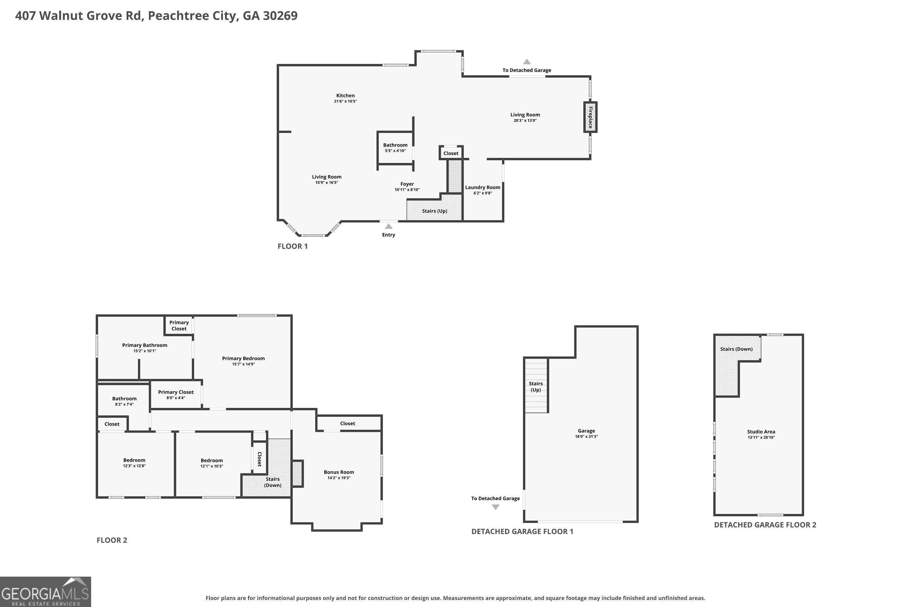 407 Walnut Grove Road Peachtree City GA 30269