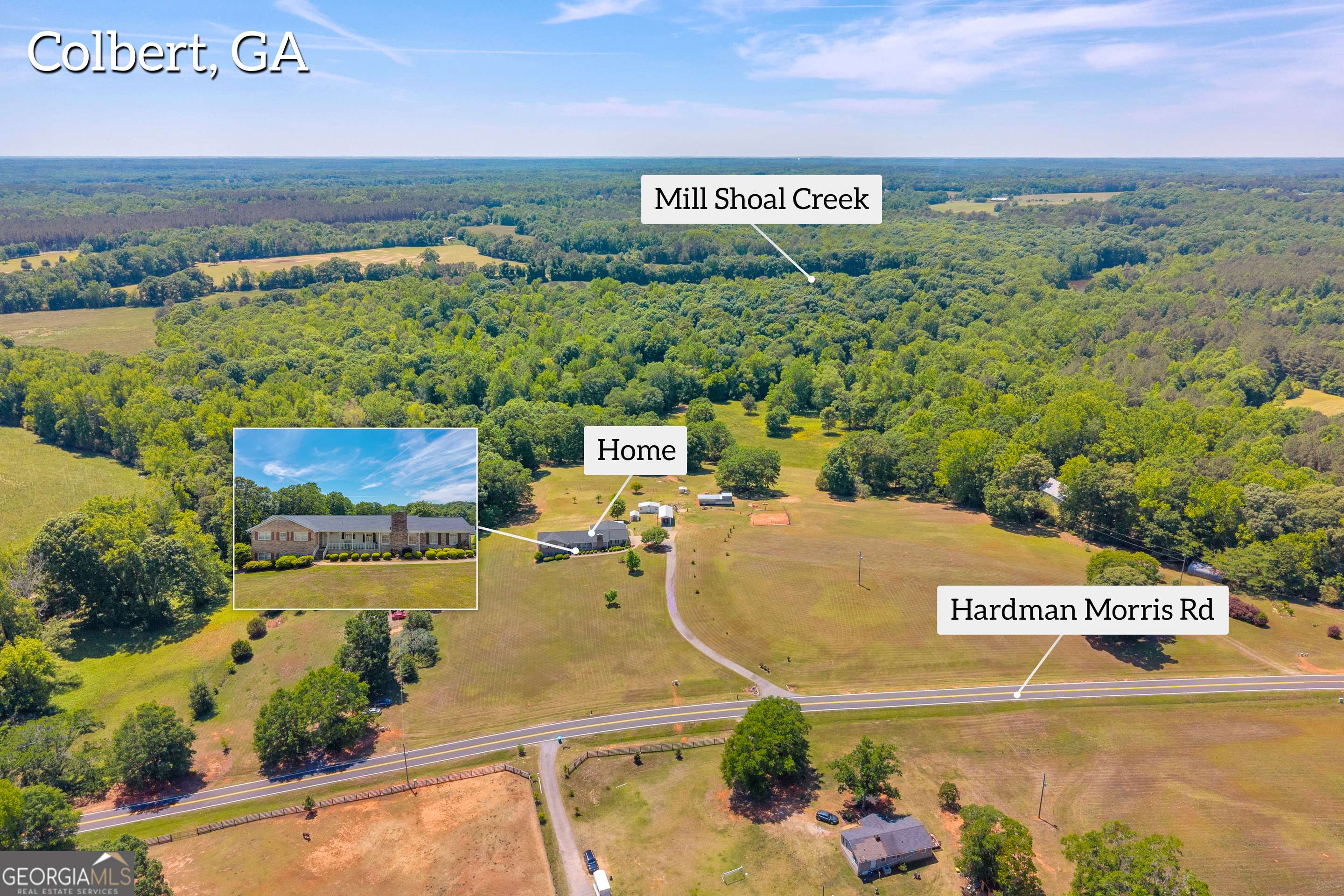 1018 Hardman Morris Road Colbert GA 30628