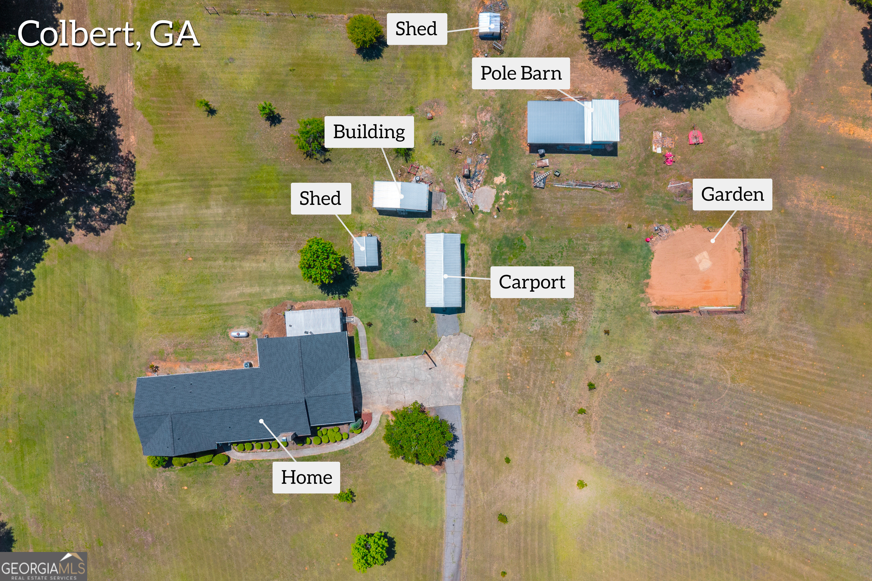 1018 Hardman Morris Road Colbert GA 30628