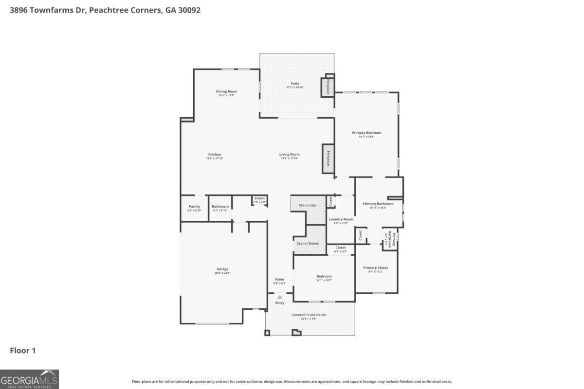 3896 Town Farms Drive Peachtree Corners GA 30092